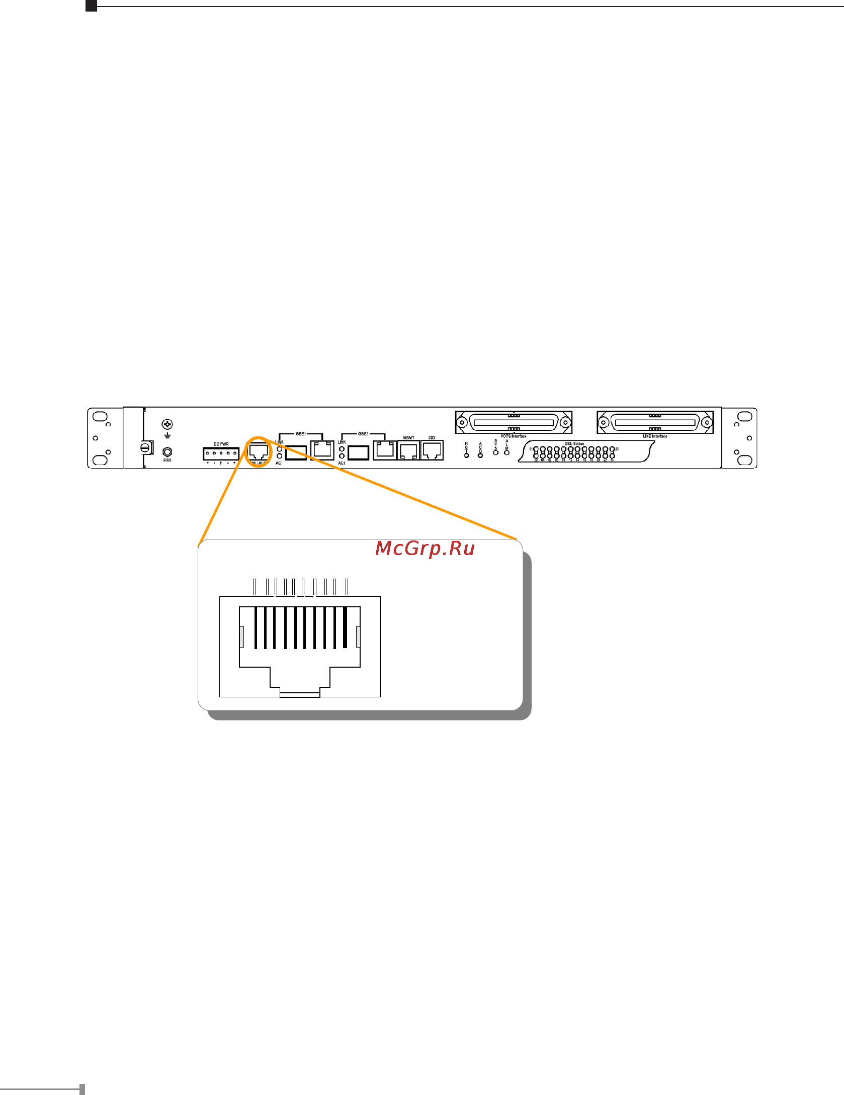 Planet VC-2402-48 [17/35] Housekeeping and alarm contact output interface
