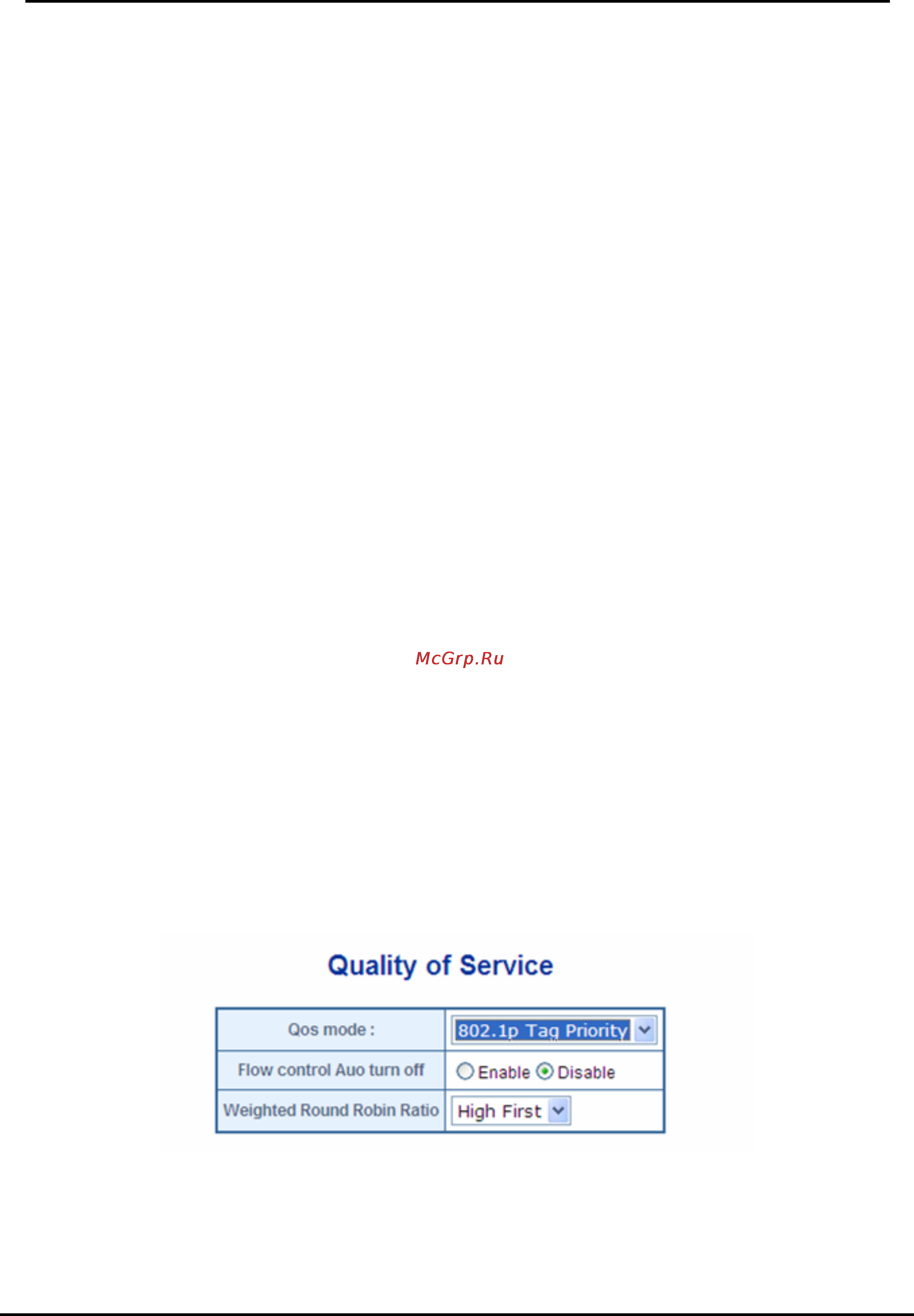 Planet VC-810S [55/82] Quality of service