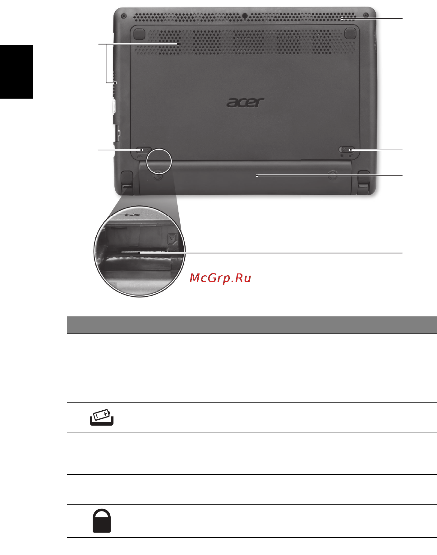 Acer AOD270-26Dw NU.SGNER.003 [10/12] Вид снизу