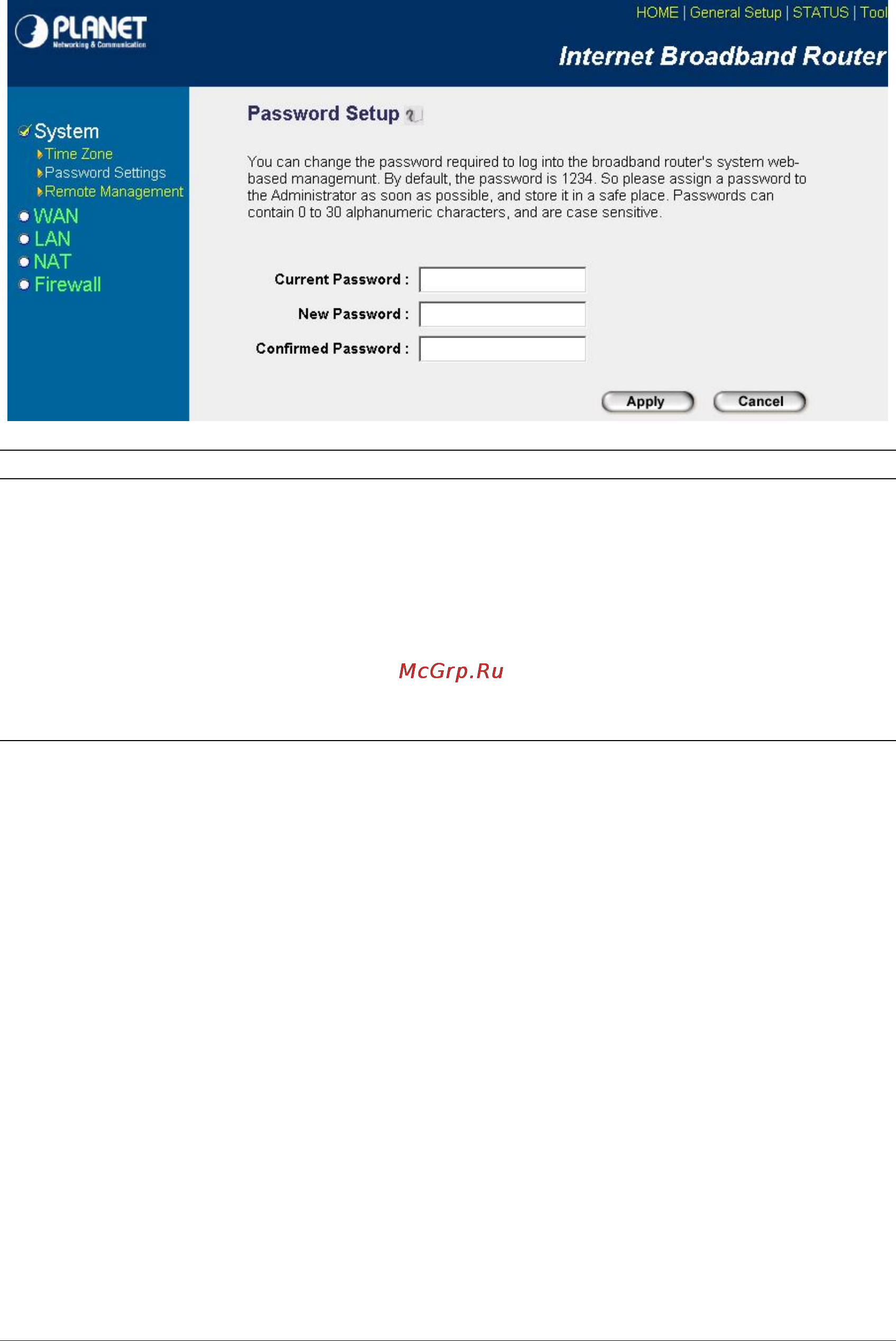 Planet XRT-401D [28/62] Remote management