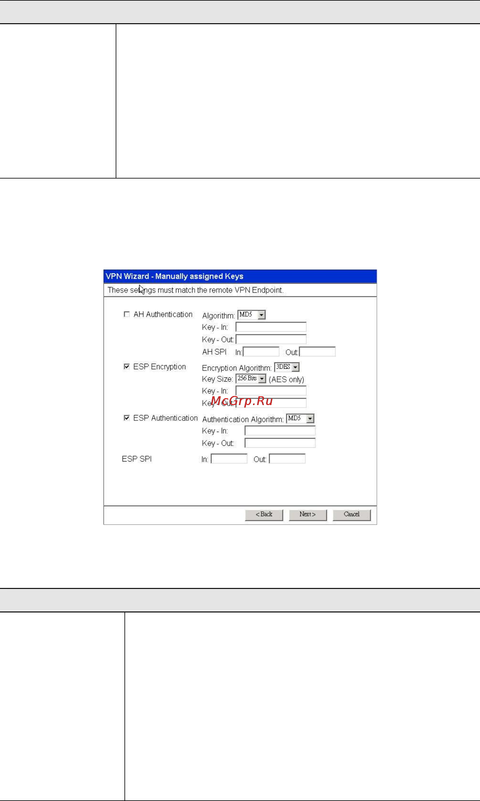 Planet VRT-311S [85/147] Manual key exchange