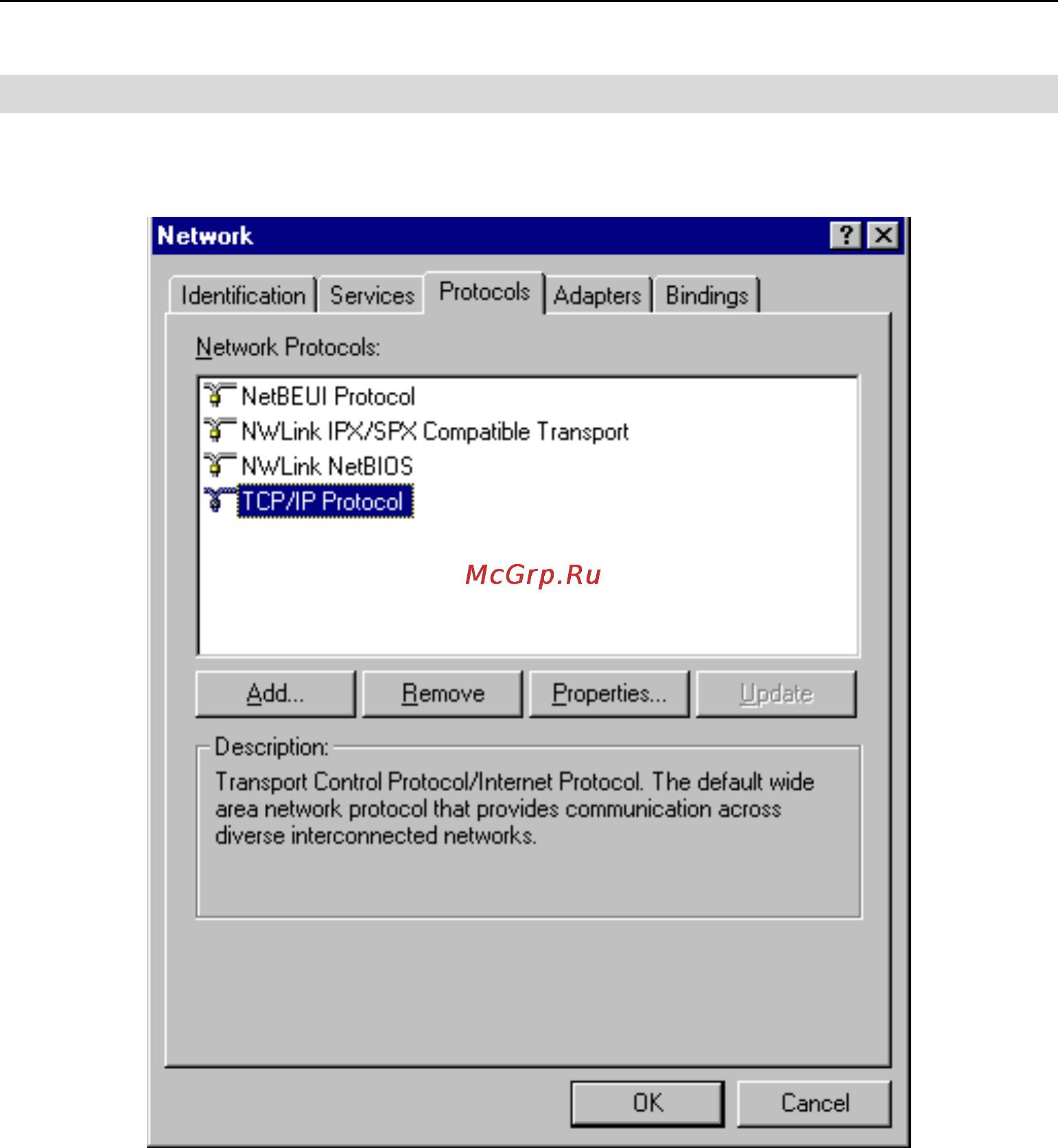 Planet VRT-401 [23/125] Checking tcp ip settings windows nt4