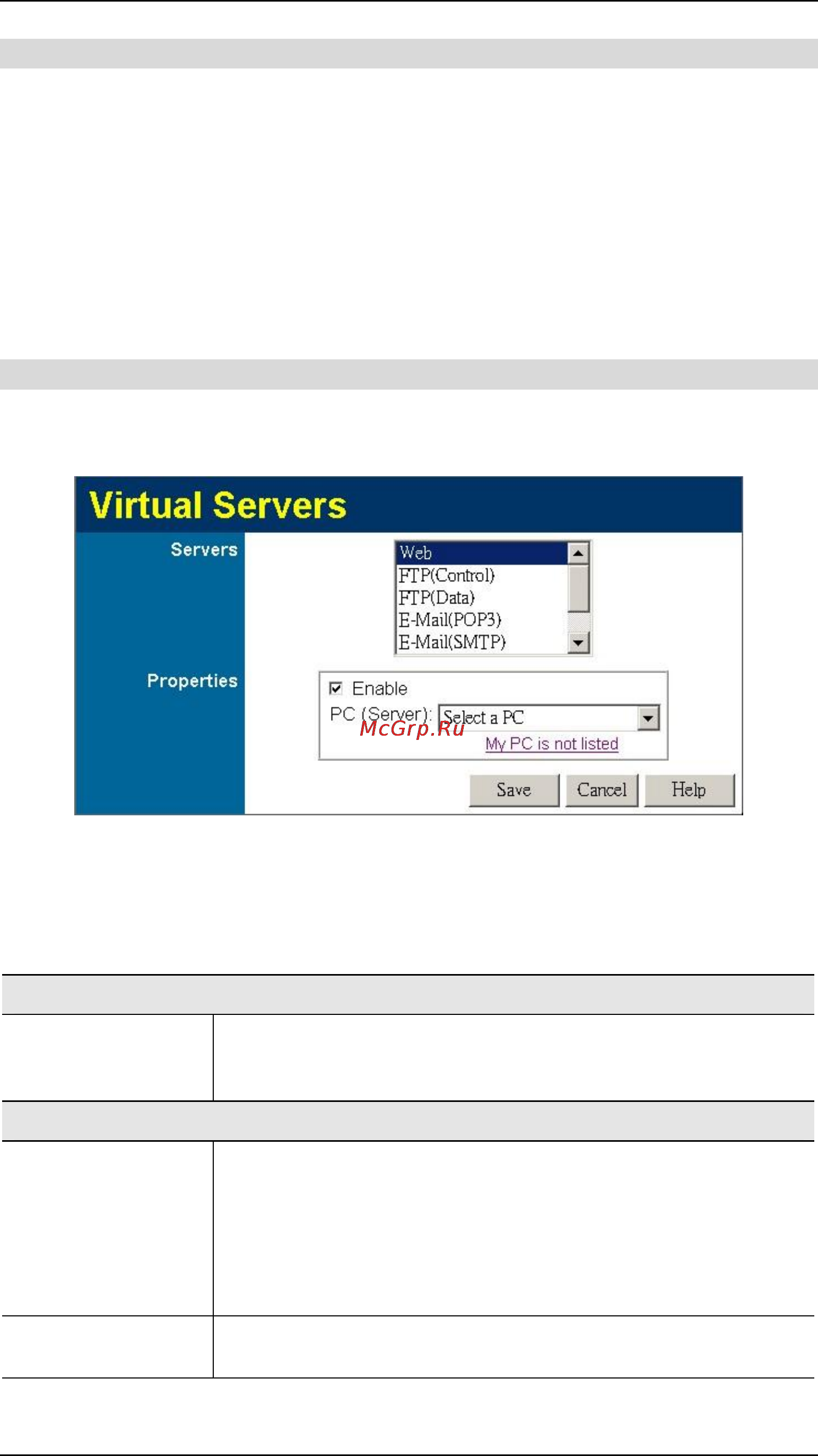 Planet VRT-401 [52/125] Using the dmz port for virtual servers