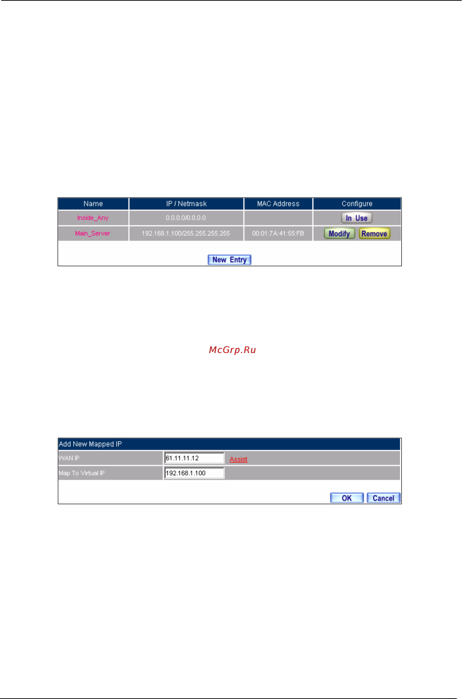 Planet BM-525 [113/205] Example make a single server that provides several services such as ftp web and mail to provide service by policy