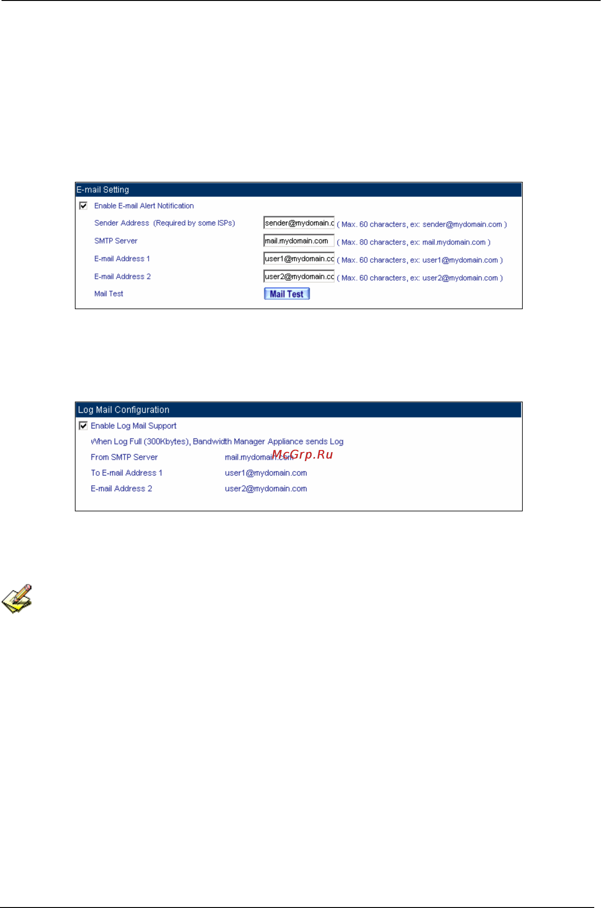 Planet BM-525 [175/205] Log backup to save or receive the records that sent by the bm 525