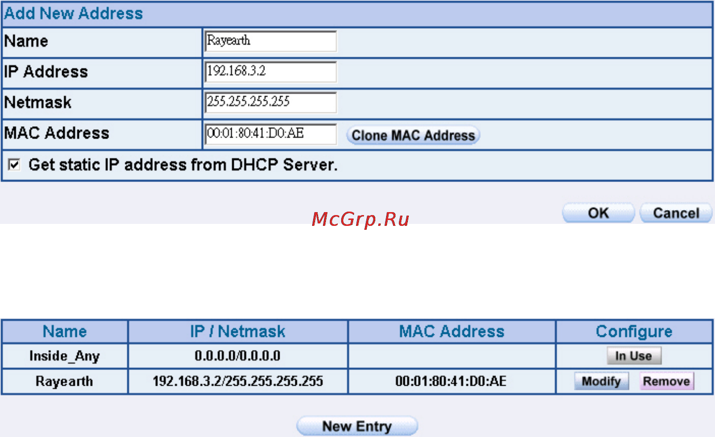 Planet SG-1000 [63/262] Under dhcp situation assign the specific ip to static users and restrict them to access ftp net service only through policy