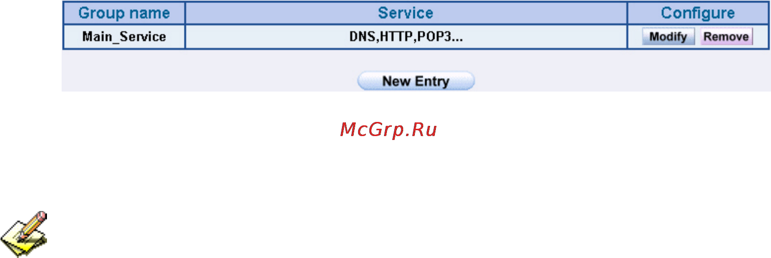 Planet SG-1000 [78/262] If you want to remove the service you choose from selected service choose the service