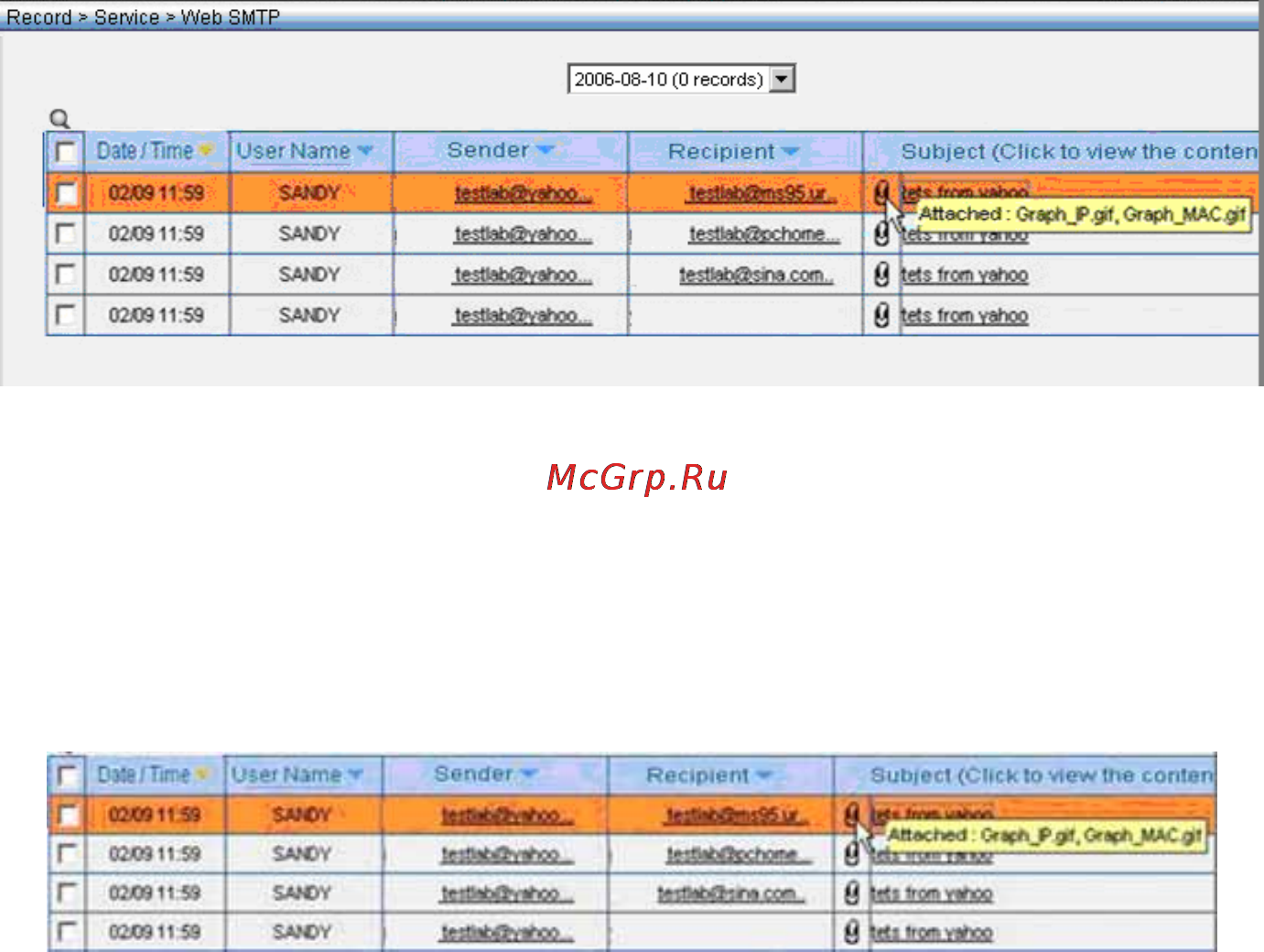 Planet IM-1000 [162/211] Web smtp
