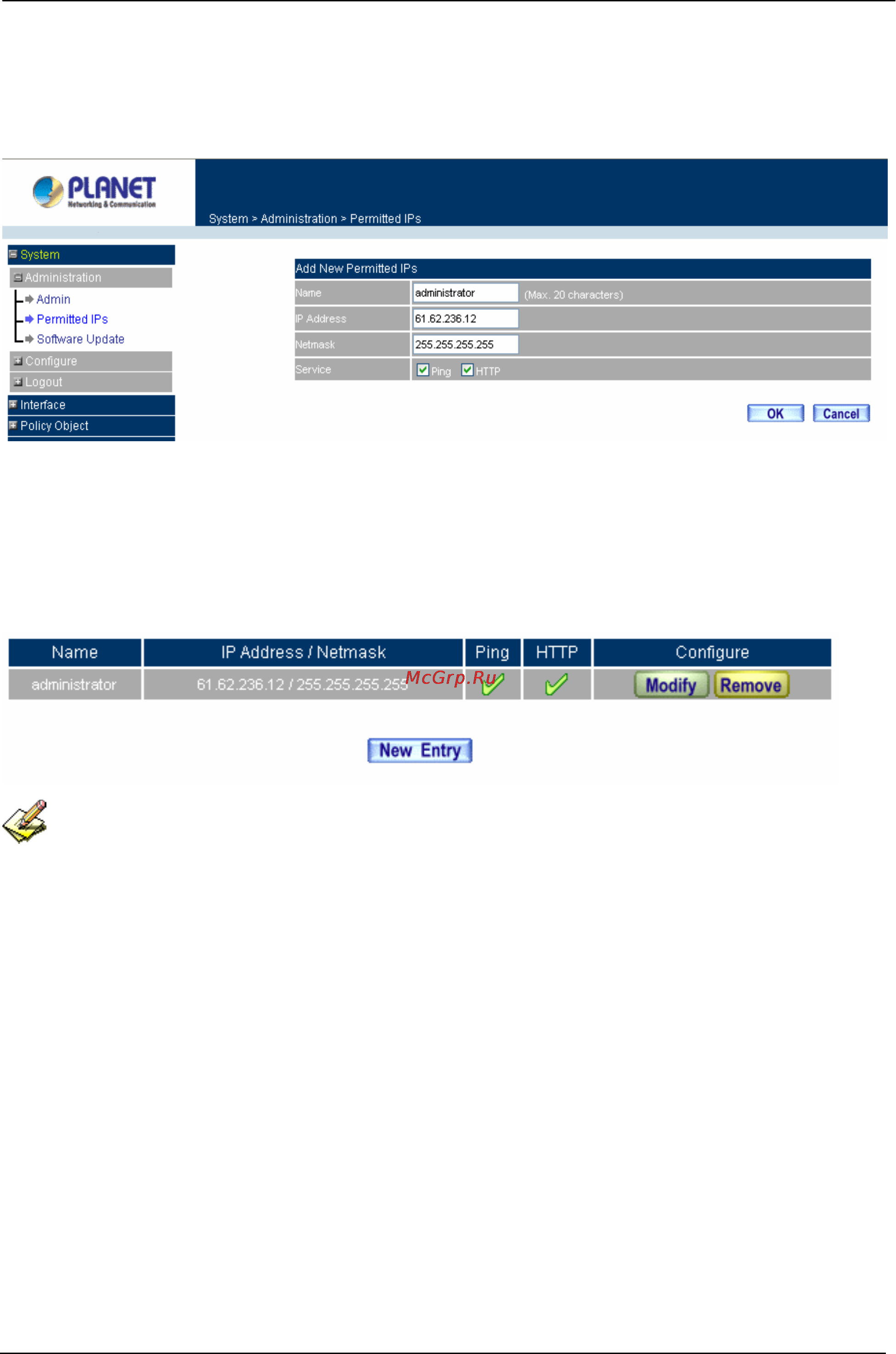 Planet MH-2001 [22/297] Add permitted ips