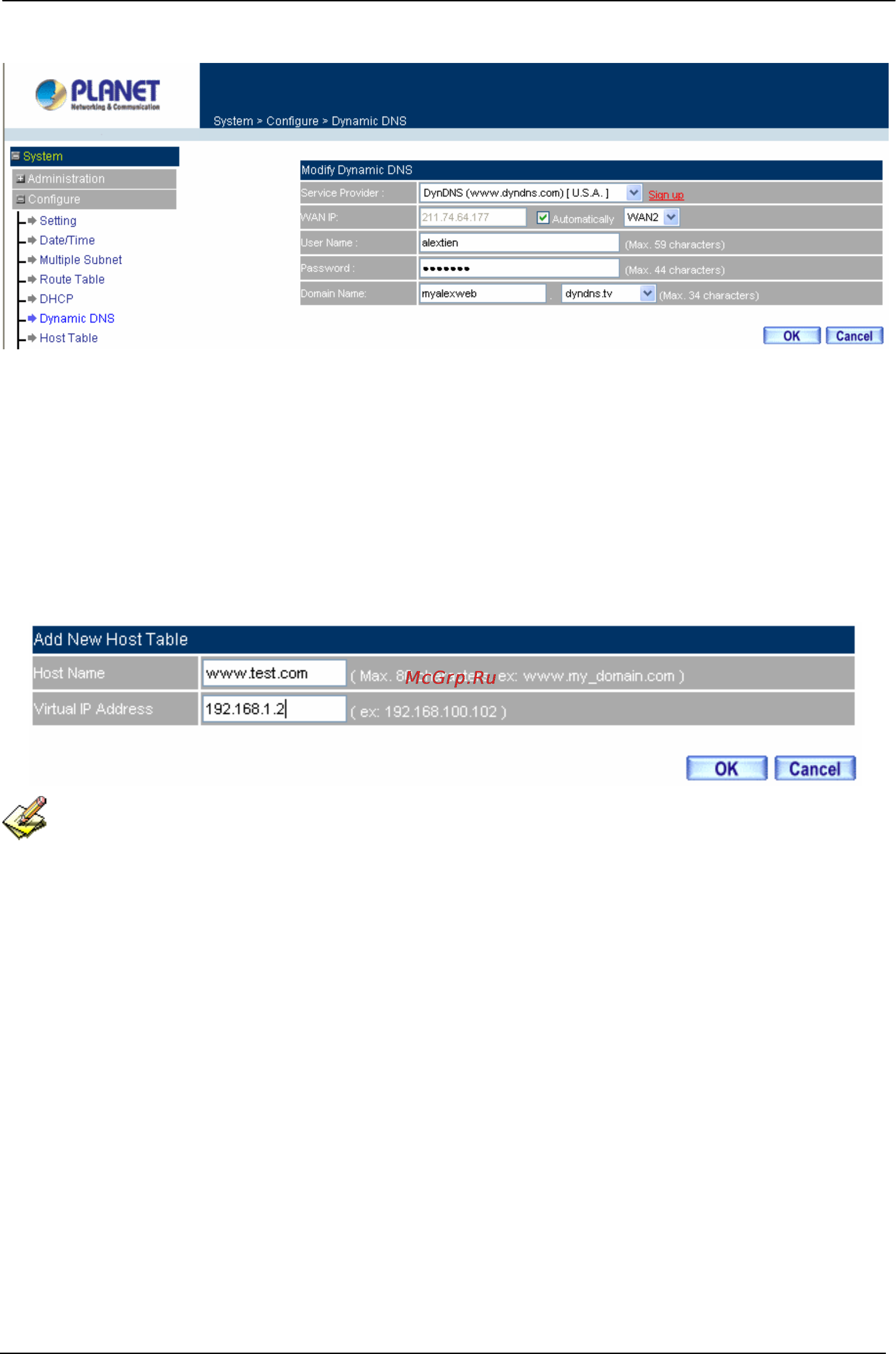 Planet MH-2001 [38/297] Mh 2001 that is the default gateway