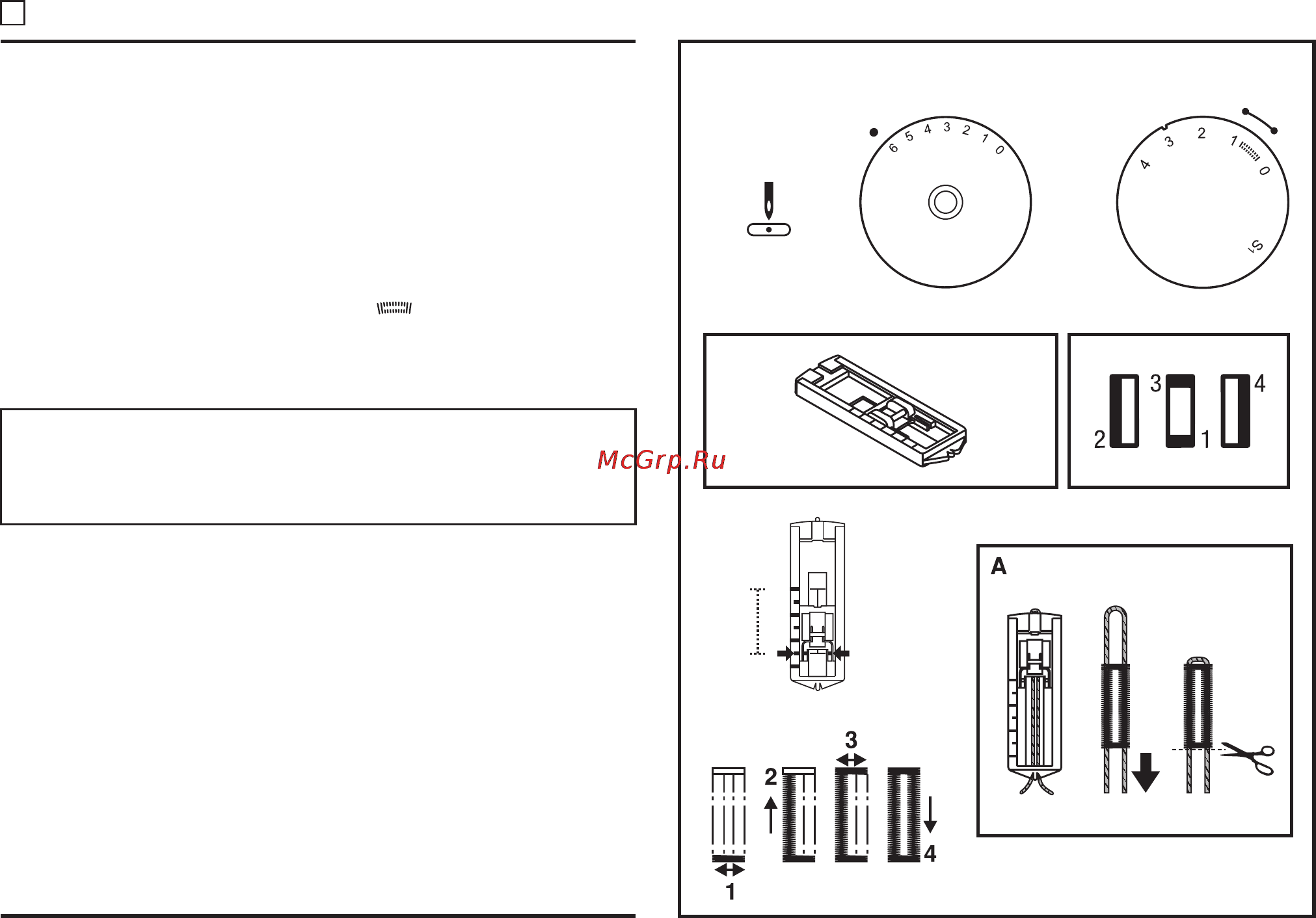 Singer HEAVY DUTY 4411 [21/62] Buttonholes