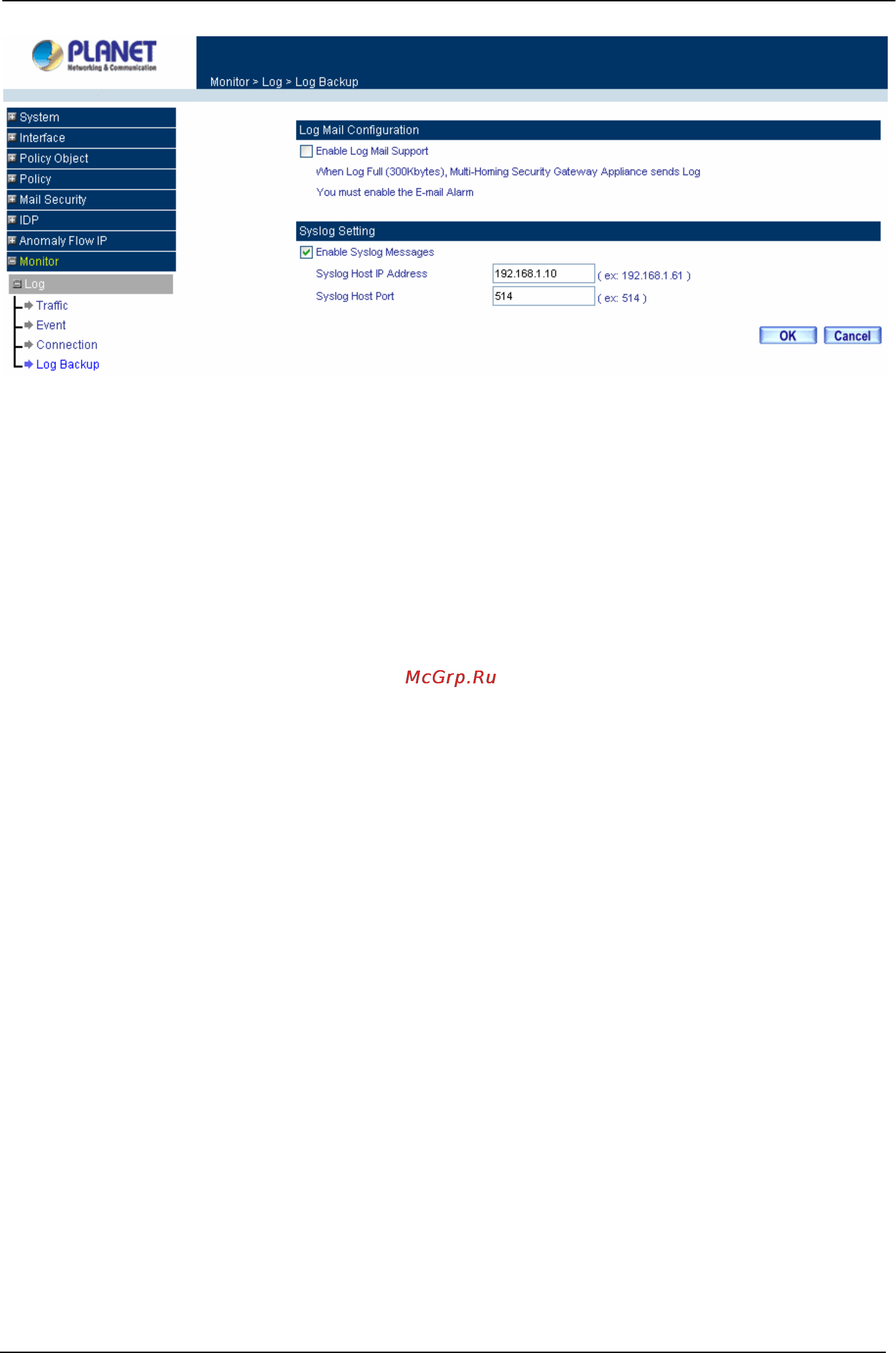 Planet CS-1000 [214/226] Accounting report