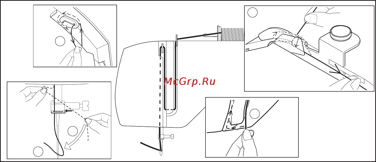 Singer BRILLIANCE 6160 Инструкция по эксплуатации онлайн [18/76] 66189