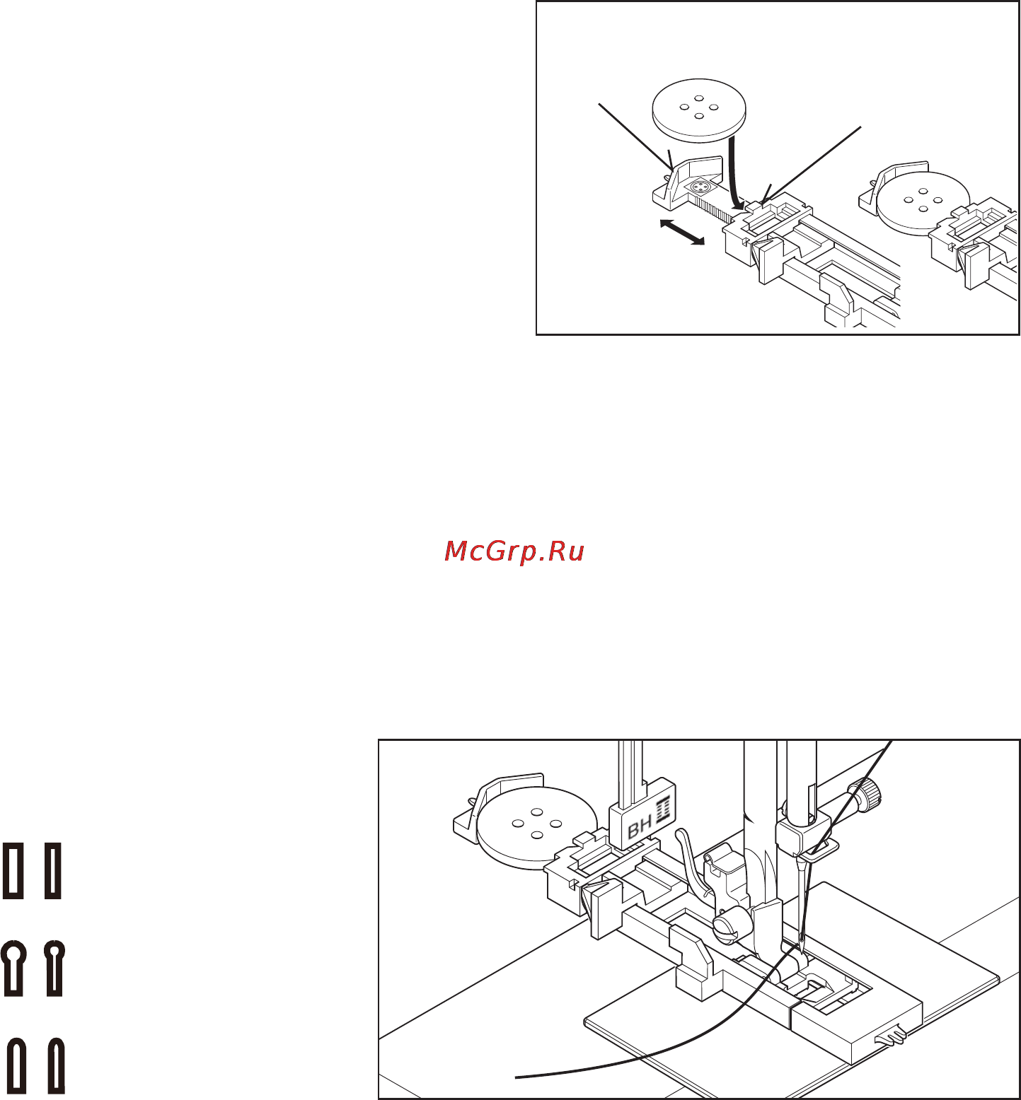 Singer BRILLIANCE 6160 [55/76] Automatic buttonhole