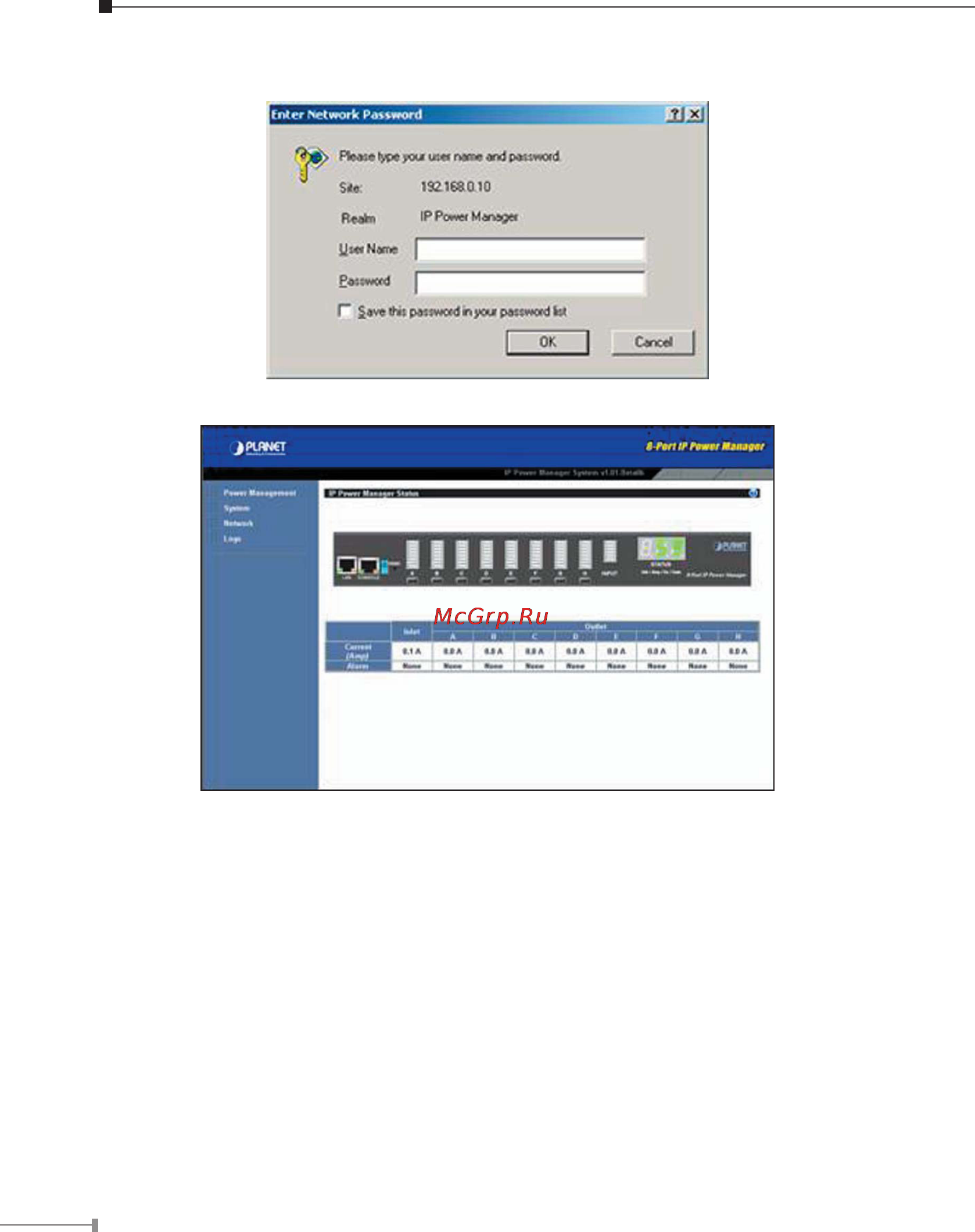 Planet IPM-8002 [8/8] Further configuration