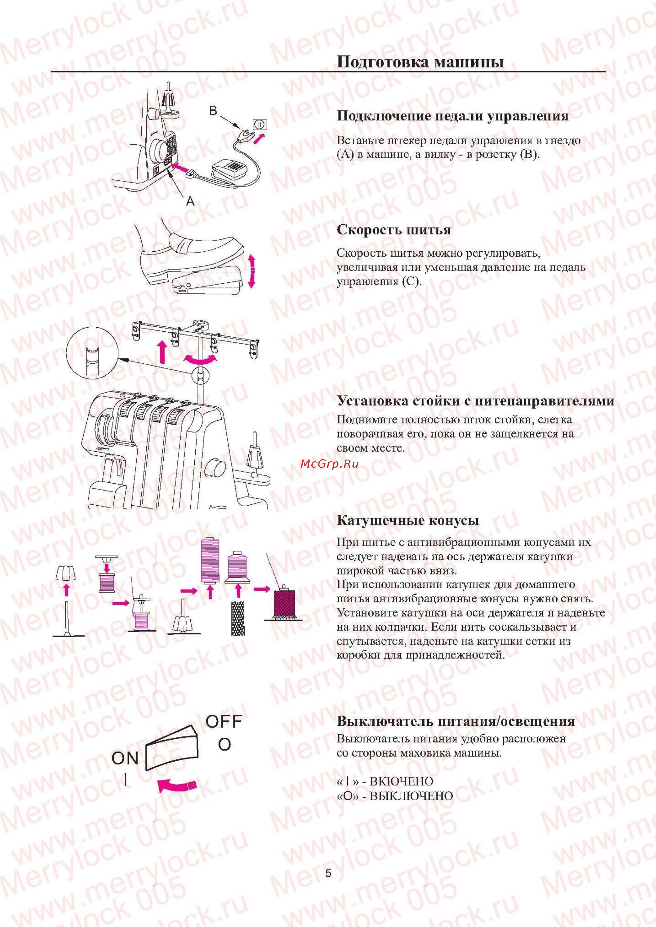Merrylock 005 [6/20] Скорость шитья