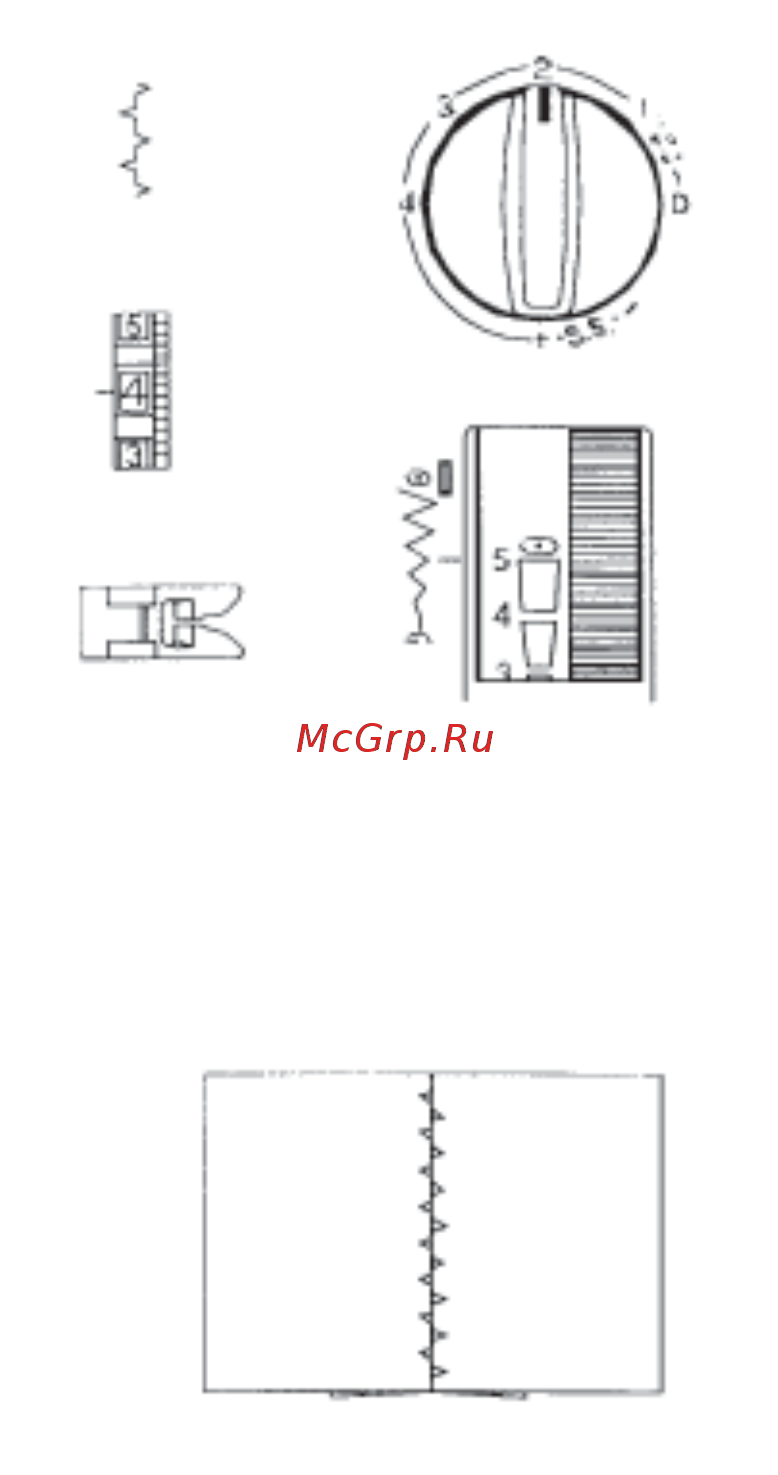 Elna 2300 [29/43] Мережка