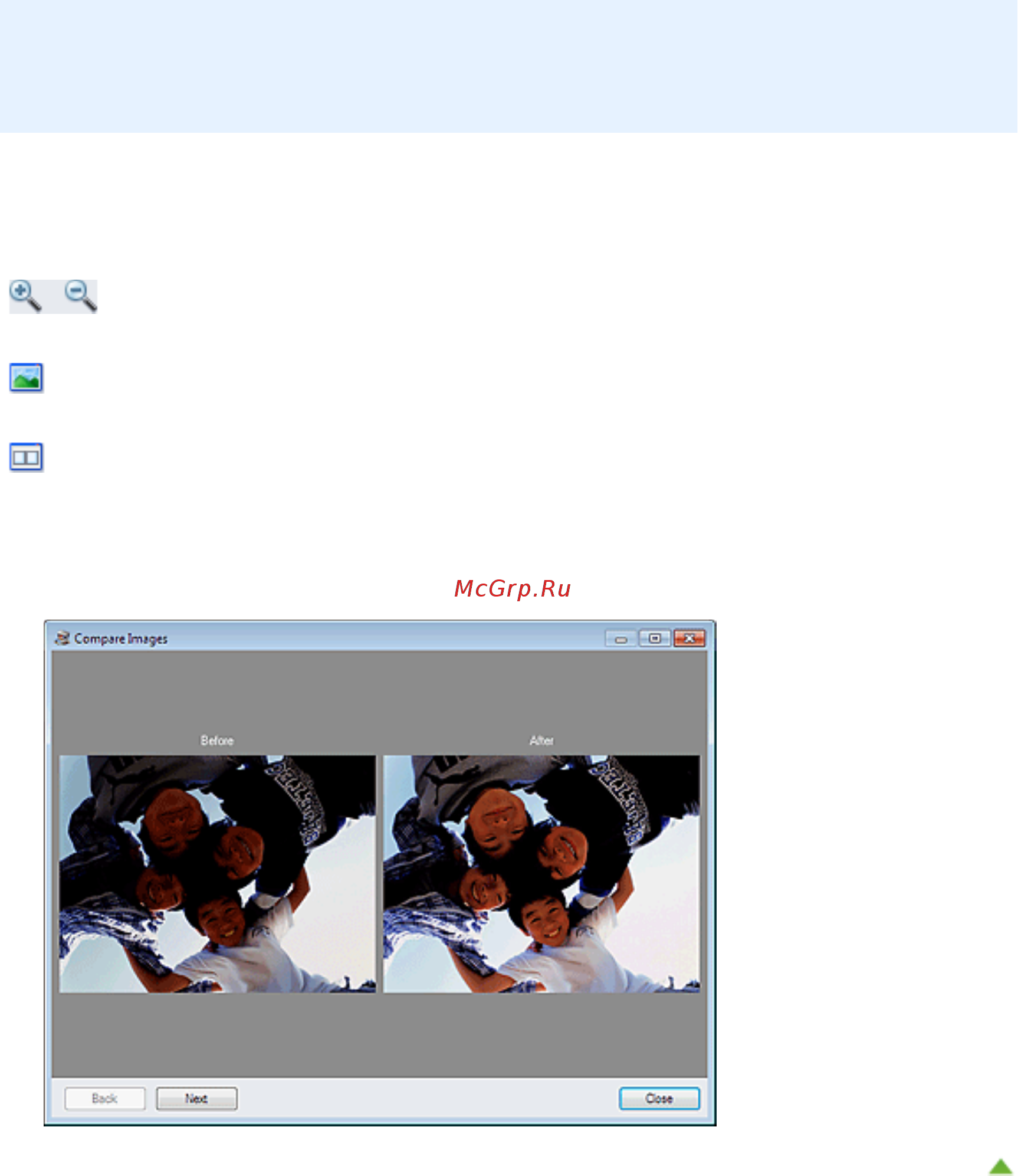 Canon Pixma MG4140 [84/1021] Стр 84 из 1021 стр окно исправить улучшить изображения correct enhance images