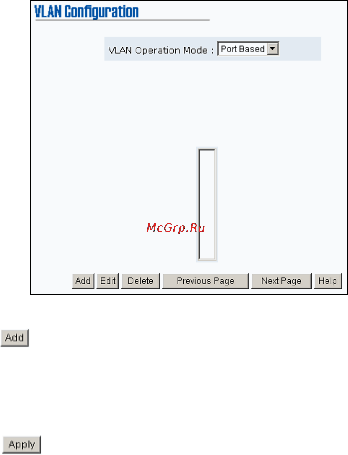Planet ISW-800M [28/57] Port based vlan