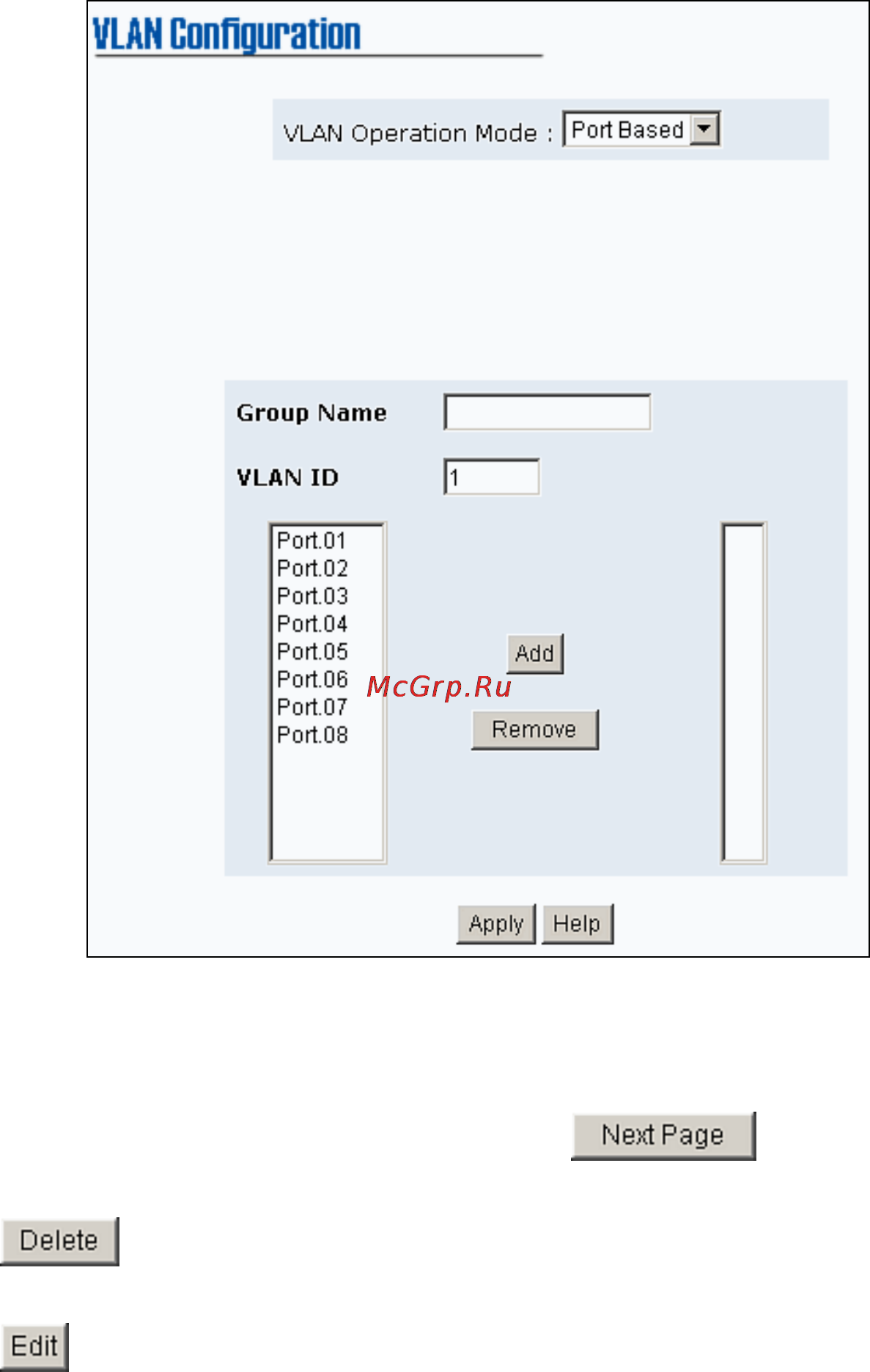 Planet ISW-800M [29/57] Q vlan
