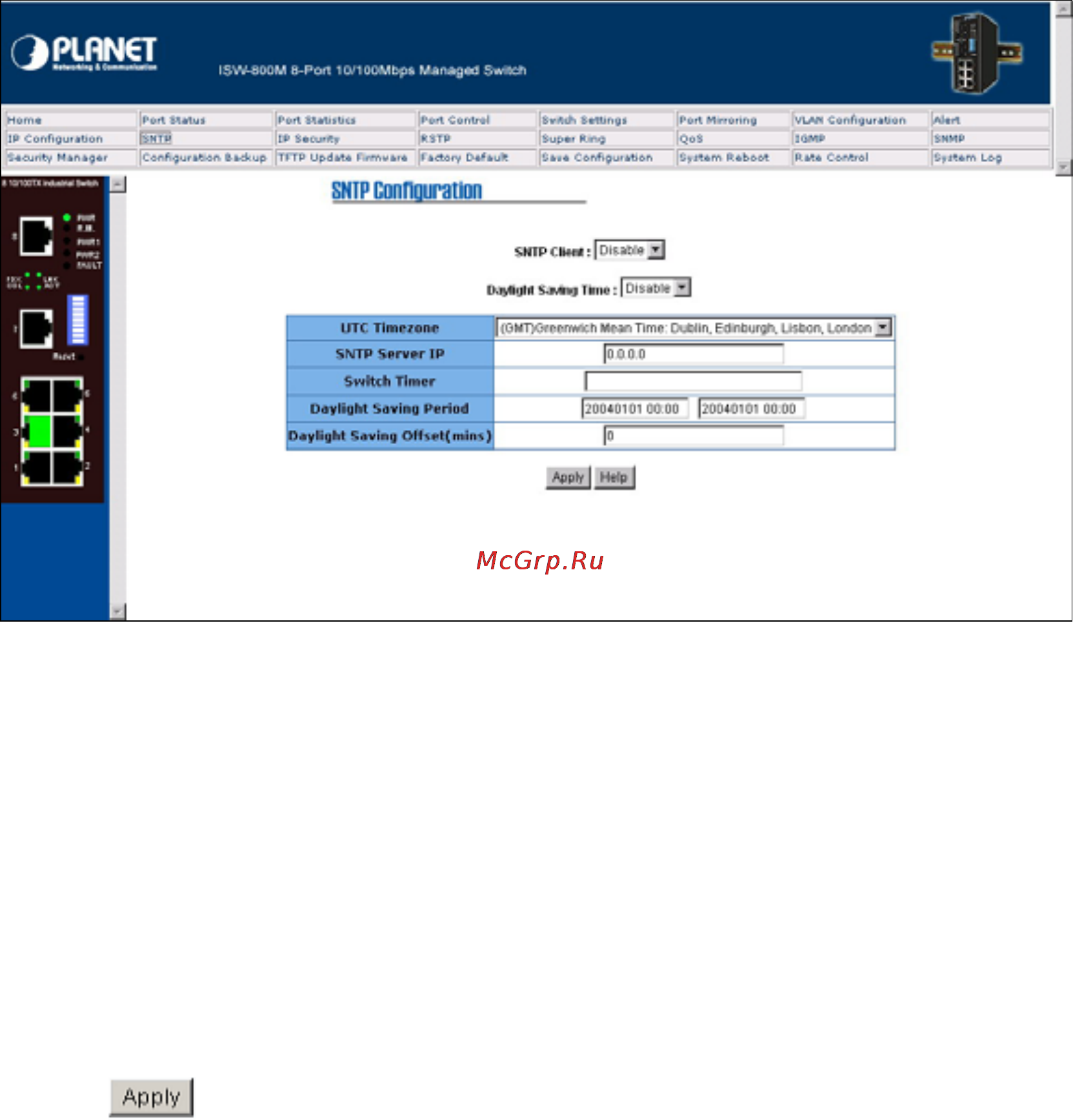 Planet ISW-800M [38/57] Ip security