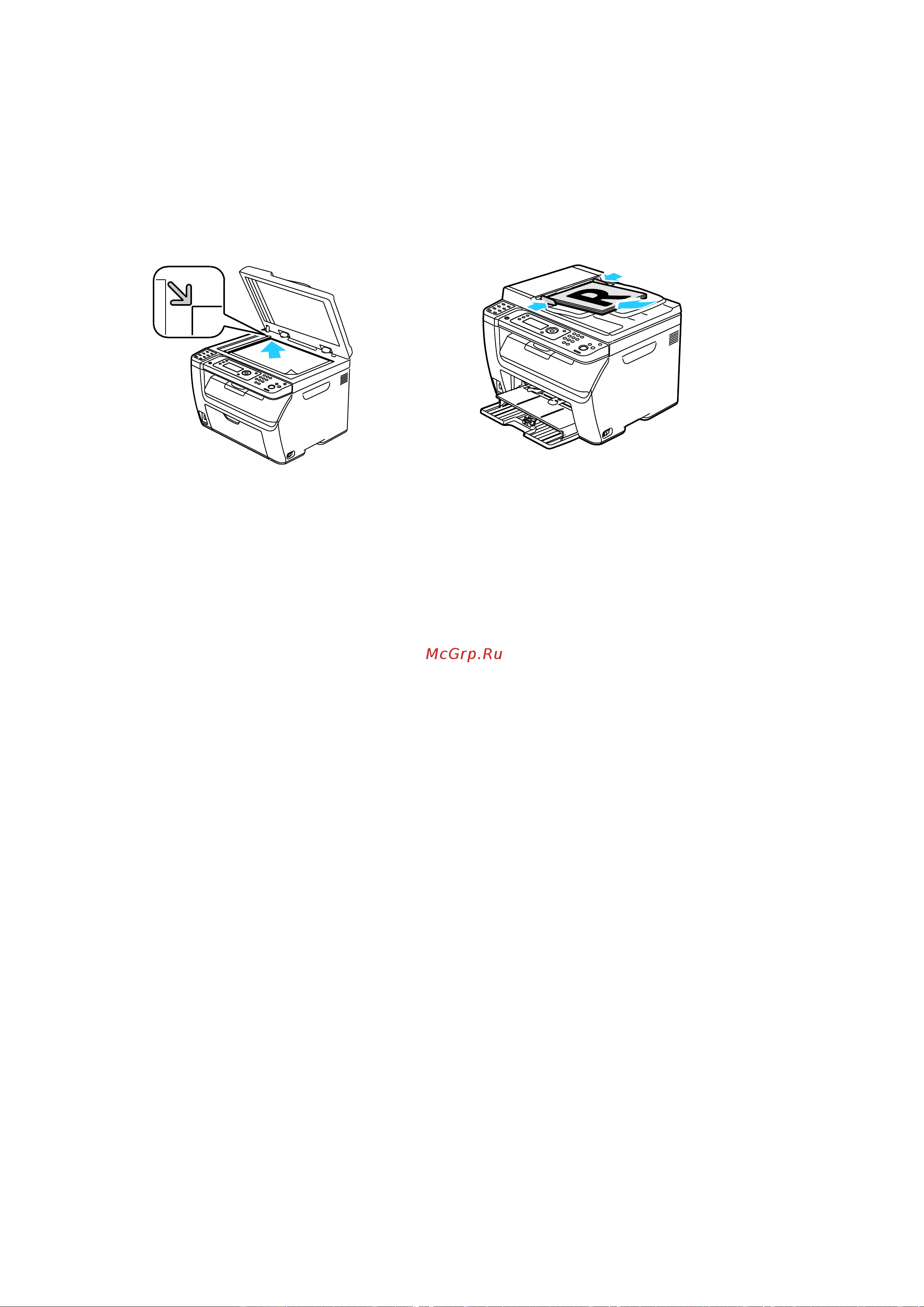 Xerox WorkCentre 6015NI [108/218] Загрузка документов для сканирования