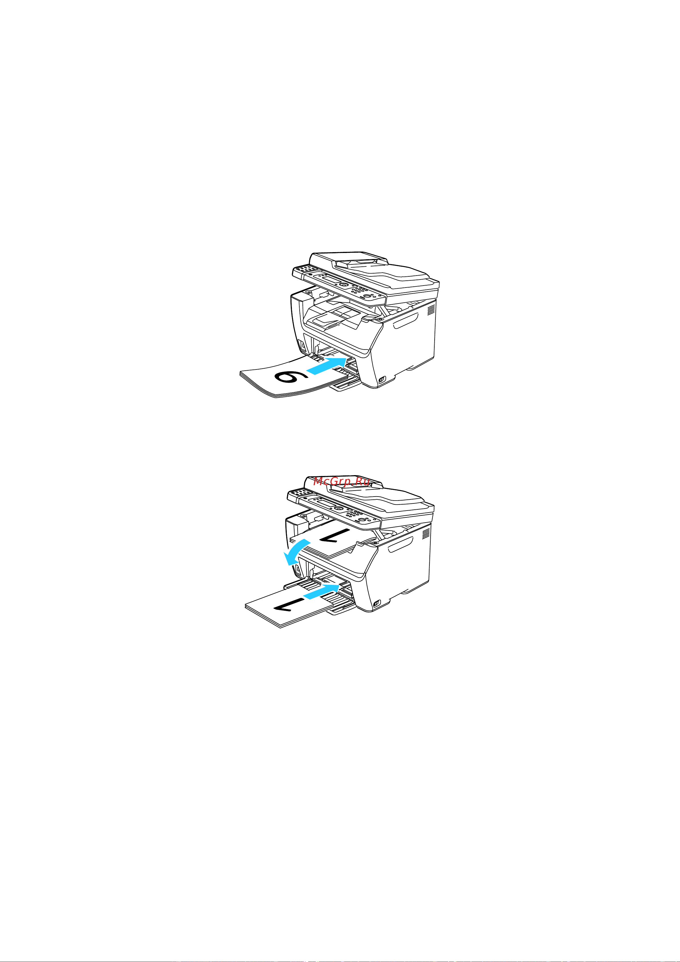 Xerox WorkCentre 6015NI [93/218] Загрузка бумаги для двусторонней печати вручную