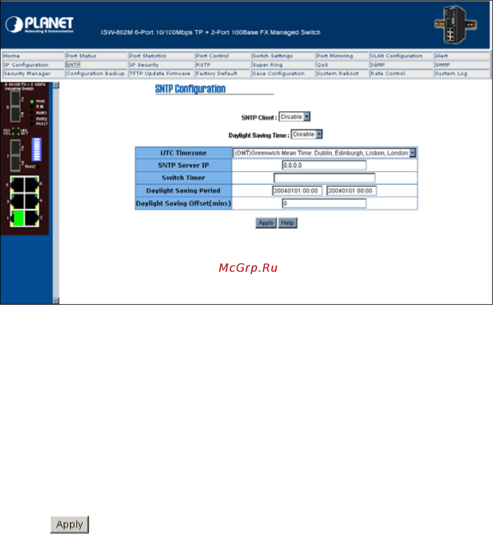 Planet ISW-802M [39/60] Ip security