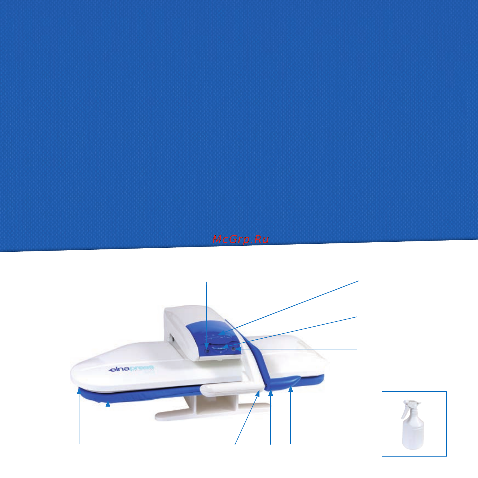 Elna ELNAPRESS 320 [7/28] Основные части