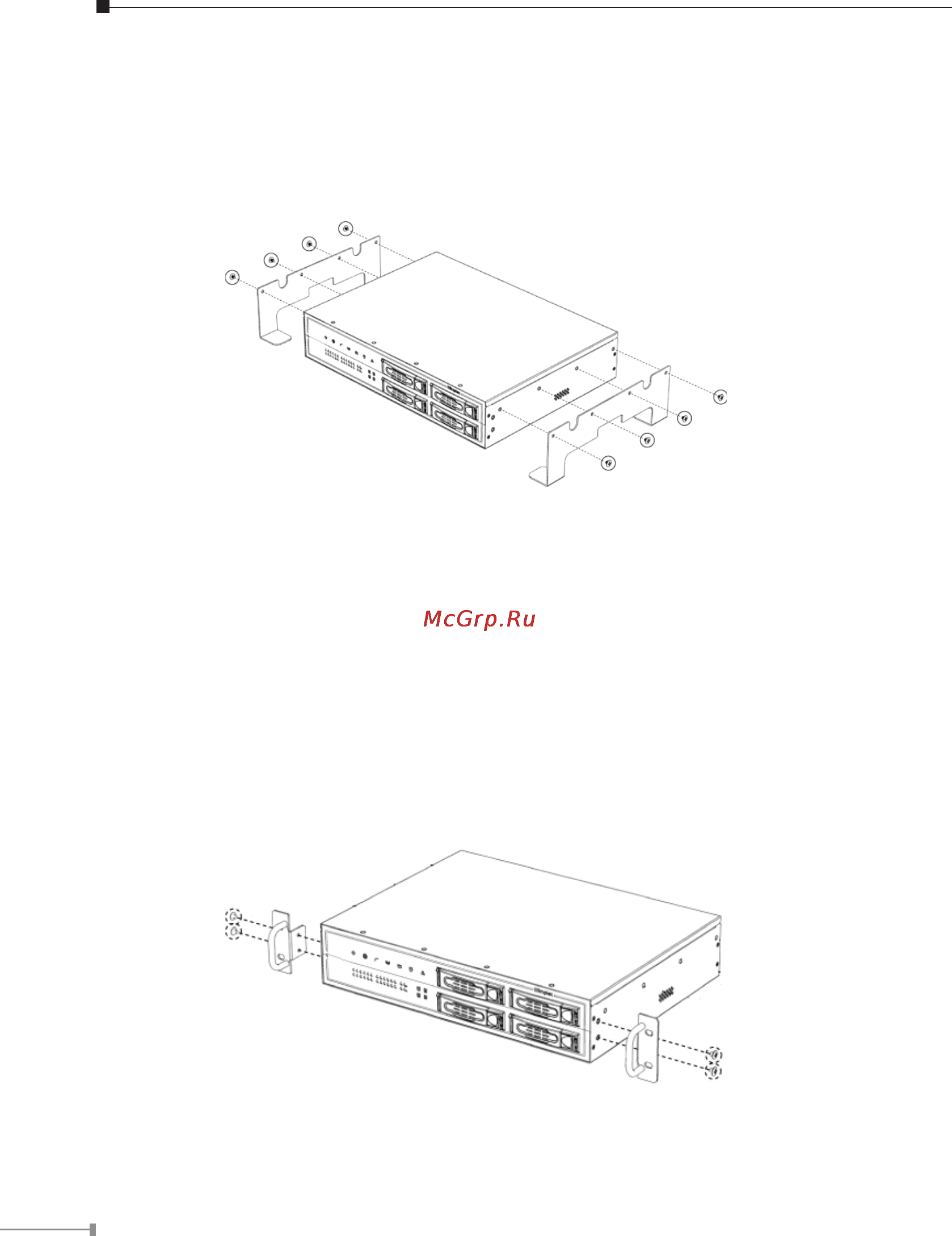 Planet UMG-2000 [8/20] The desktop brackets installation