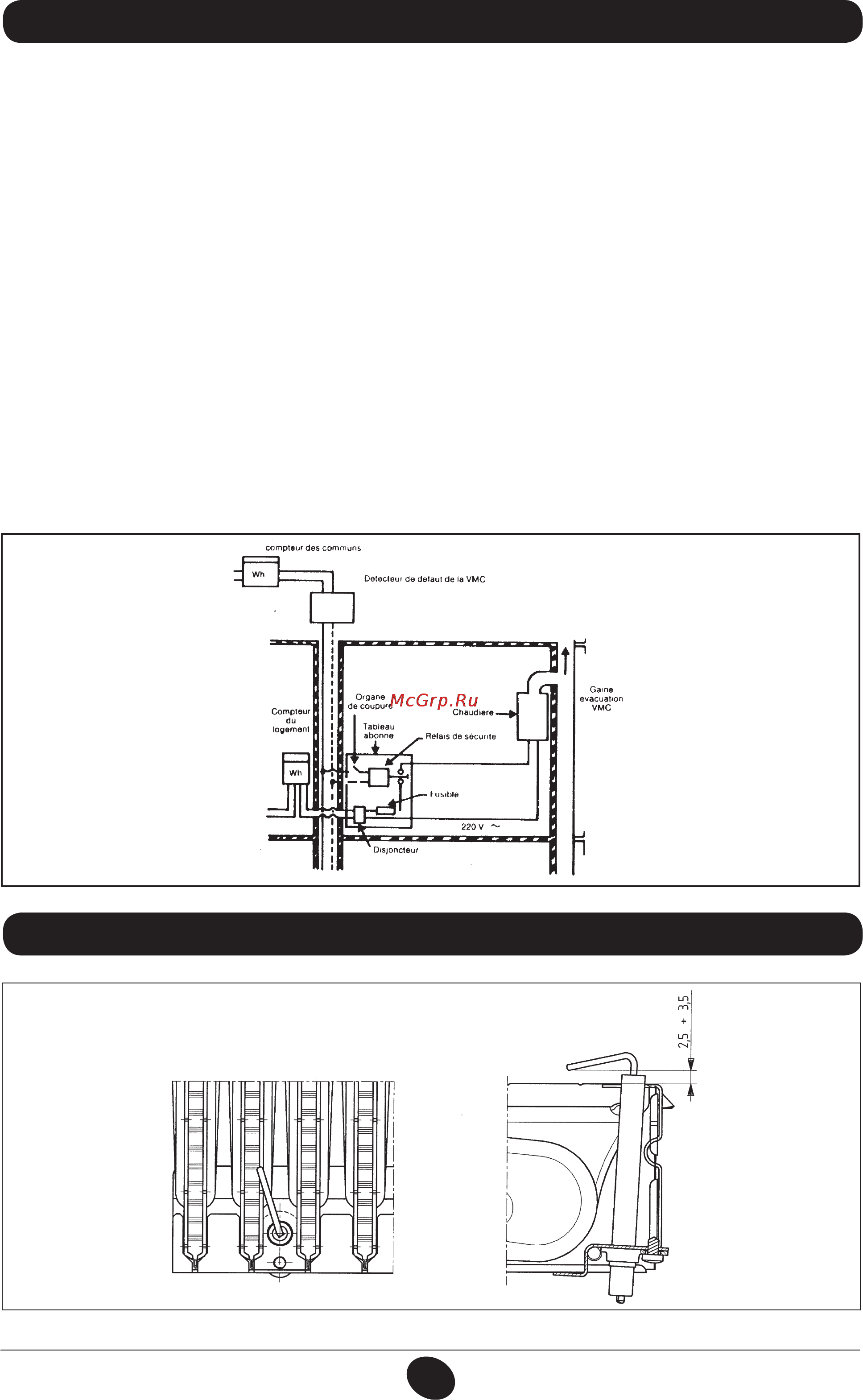 De Dietrich MS 24 MI [20/332] Vérification sécurité vmc gaz pour chaudière ms 24 mi vmc
