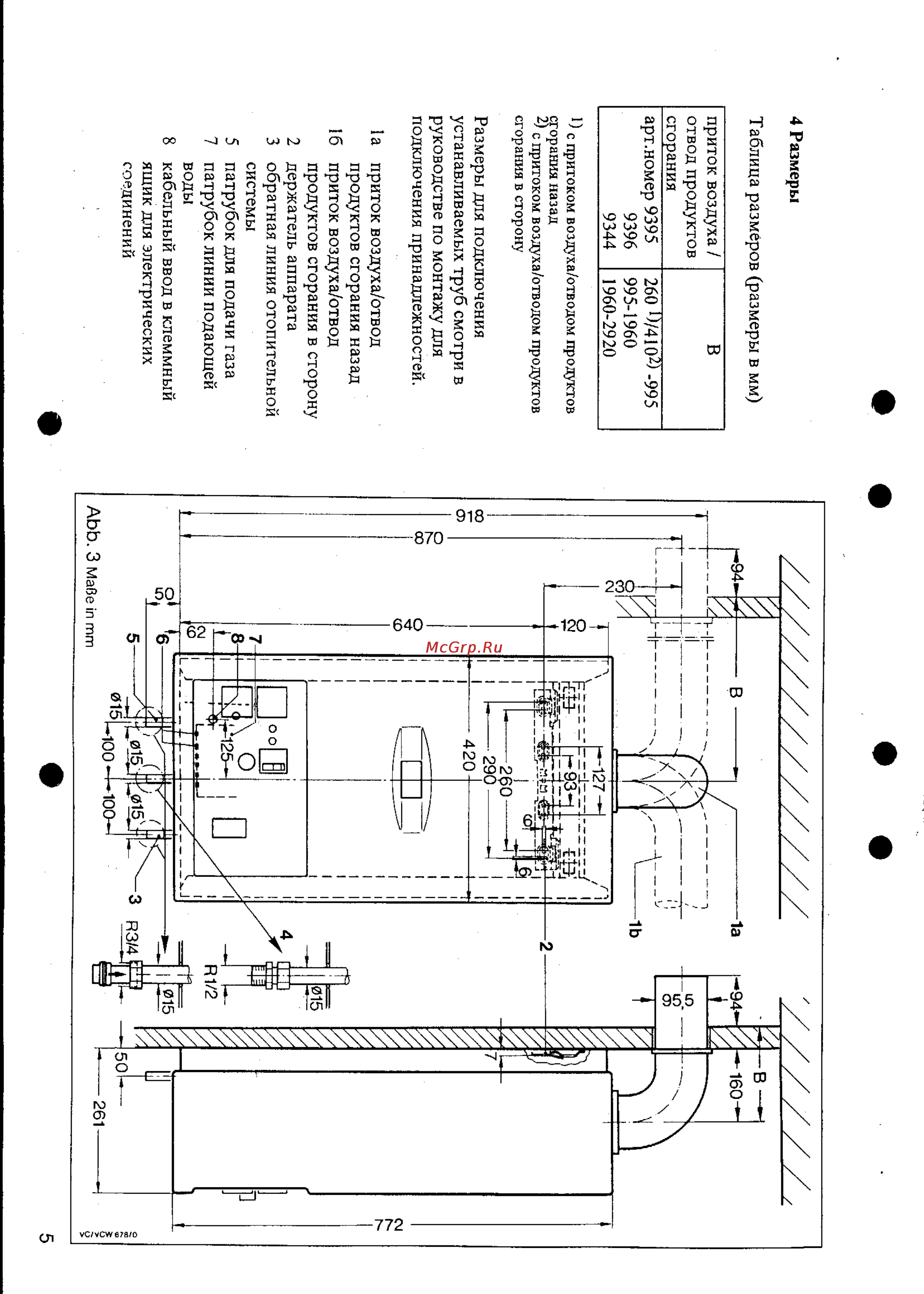 Vaillant VC 112 E [5/28] X в ч
