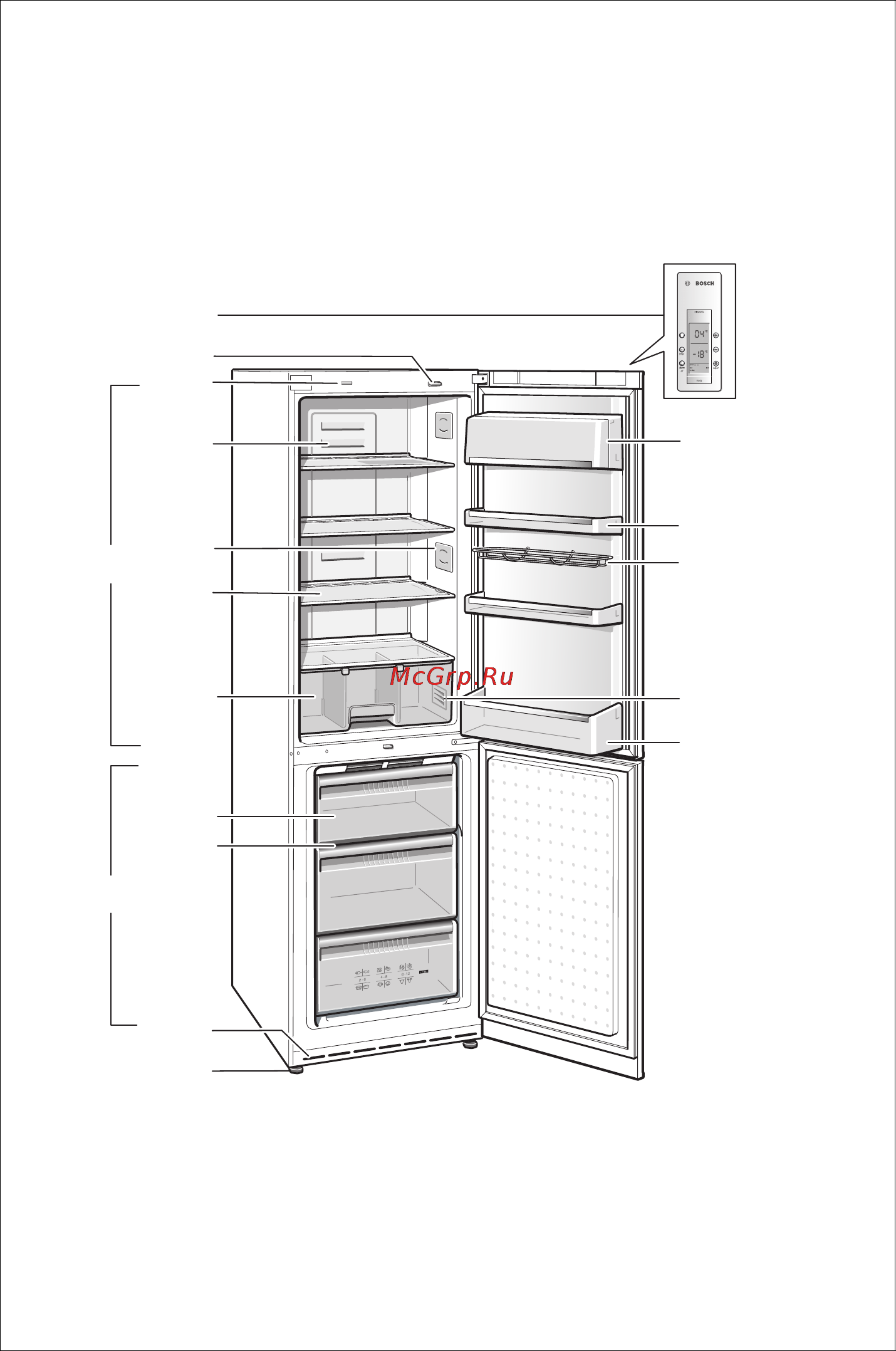 Bosch KGN39X45 Инструкция по эксплуатации онлайн [26/30] 66450