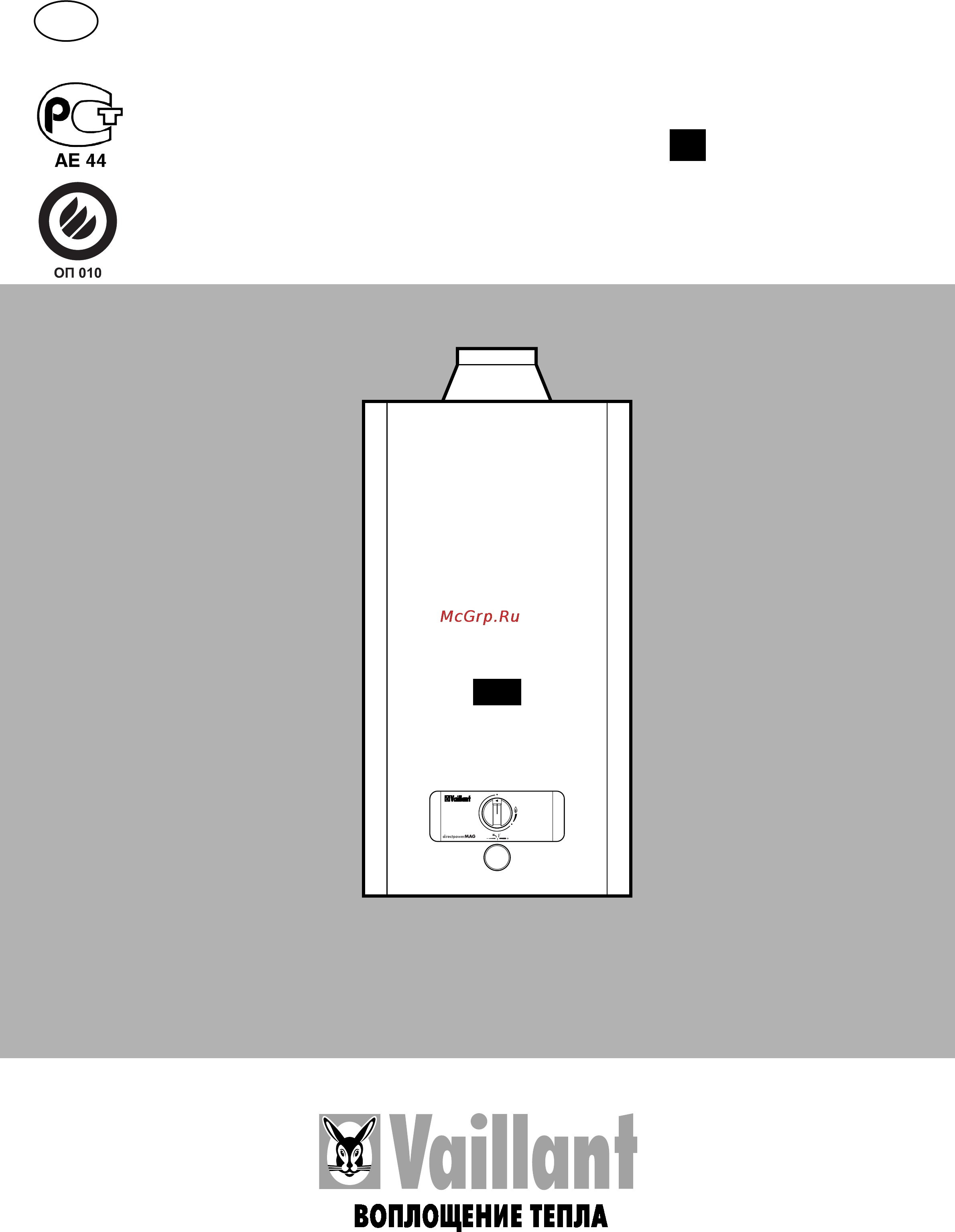Vaillant MAG PREMIUM GRXI Инструкция по эксплуатации онлайн