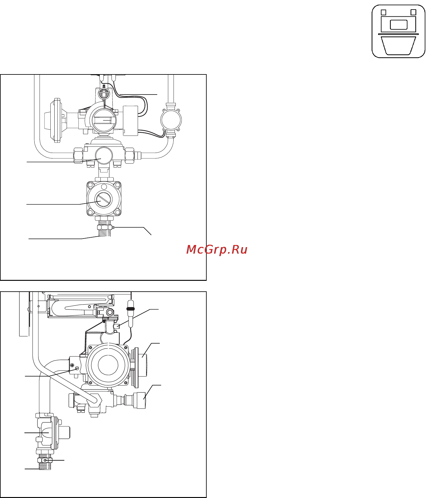 Vaillant MAG PREMIUM GRXI [23/32] Контроль давления газа на входе при работающем аппарате