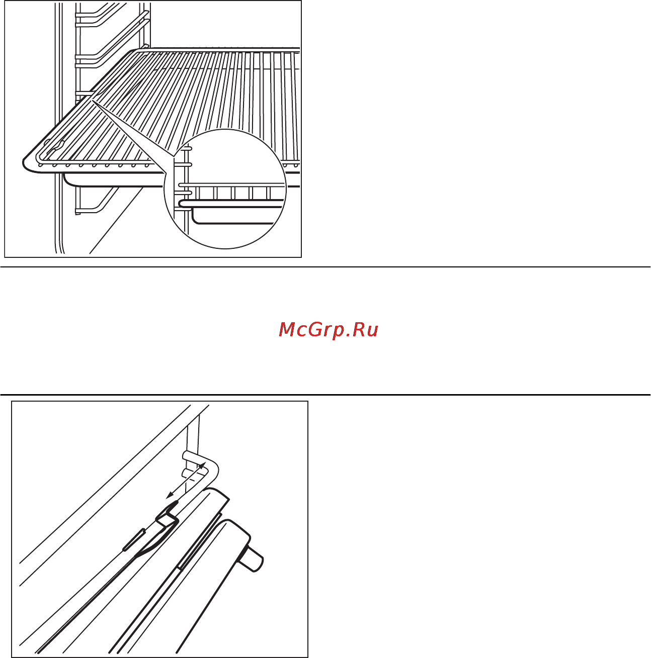 Electrolux EKG54100OX [14/31] Телескопические направляющие