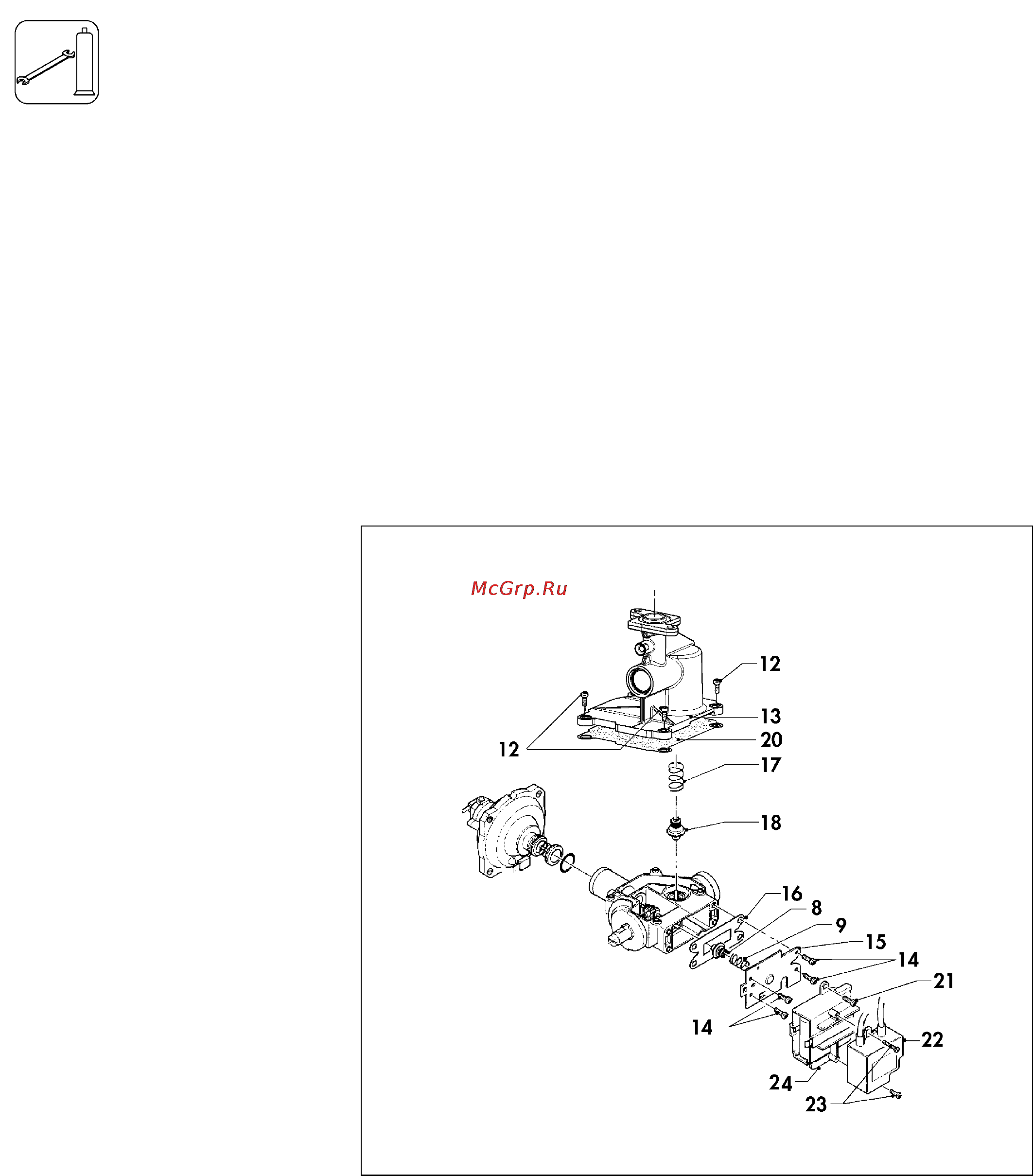 Vaillant MAG PREMIUM SOE 19/2-24/2 XIP [28/32] Íàñòðîéêà ãàçîâîé àðìàòóðû