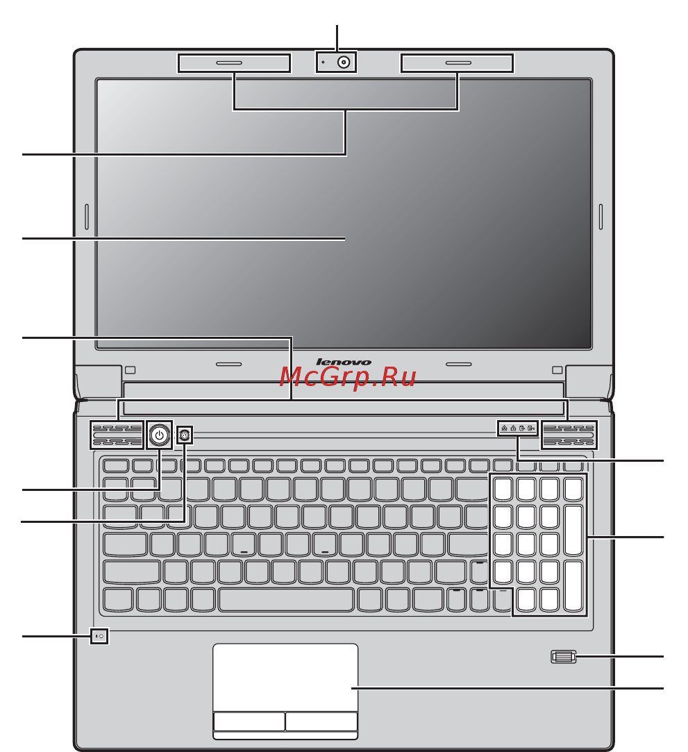 Lenovo B470 Инструкция по эксплуатации онлайн [6/72] 549594