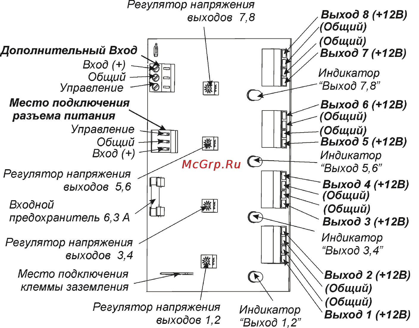 Бастион SKAT-V.8 Инструкция по эксплуатации онлайн [11/12] 66529