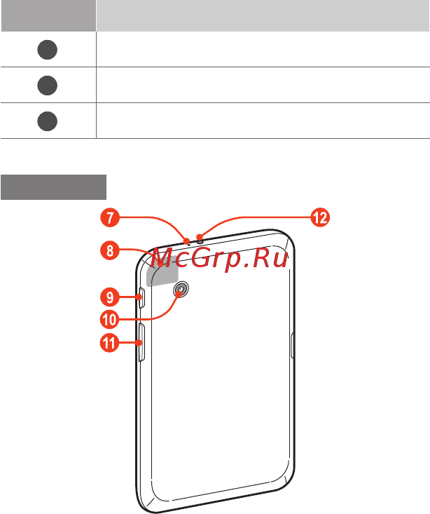Samsung GT-P3110 8Gb Titanim/Silver [7/28] Вид сзади