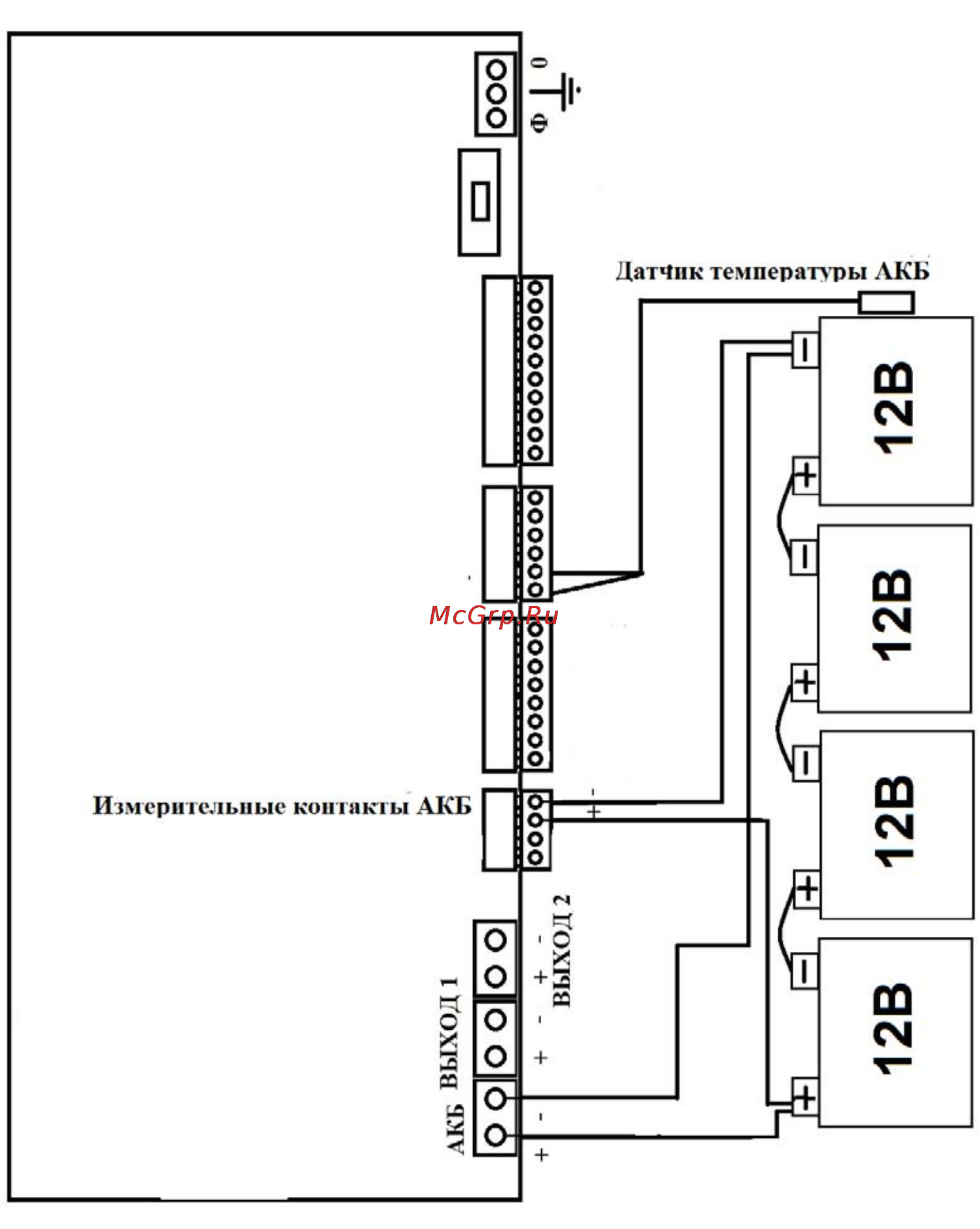 Бастион SKAT-RLPS.48DC-10 исп.5 Инструкция по эксплуатации онлайн [12/20] 66562