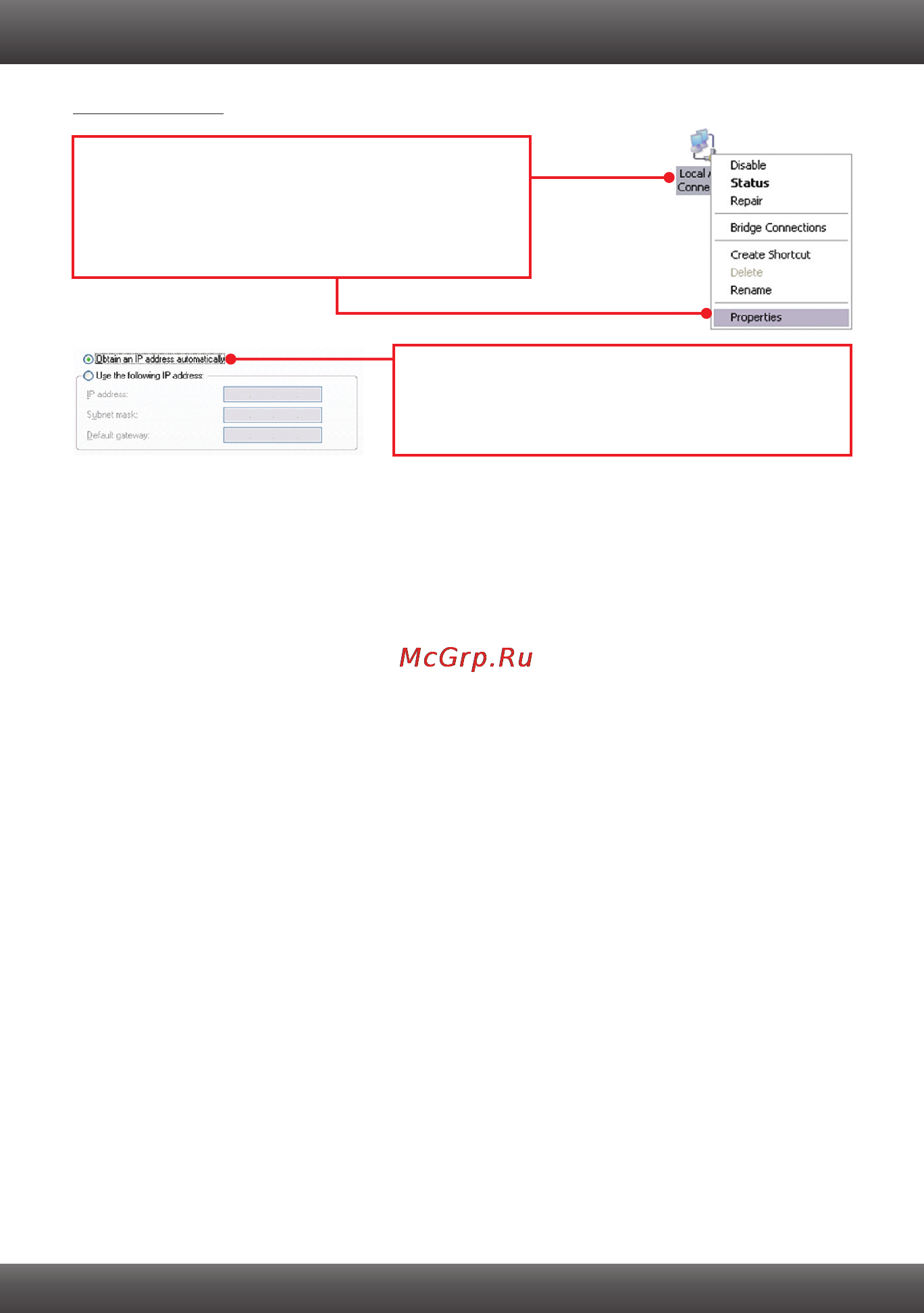 Trendnet TEW-692GR [13/20] Click internet protocol tcp ip and then click properties then click on obtain an ip address automatically