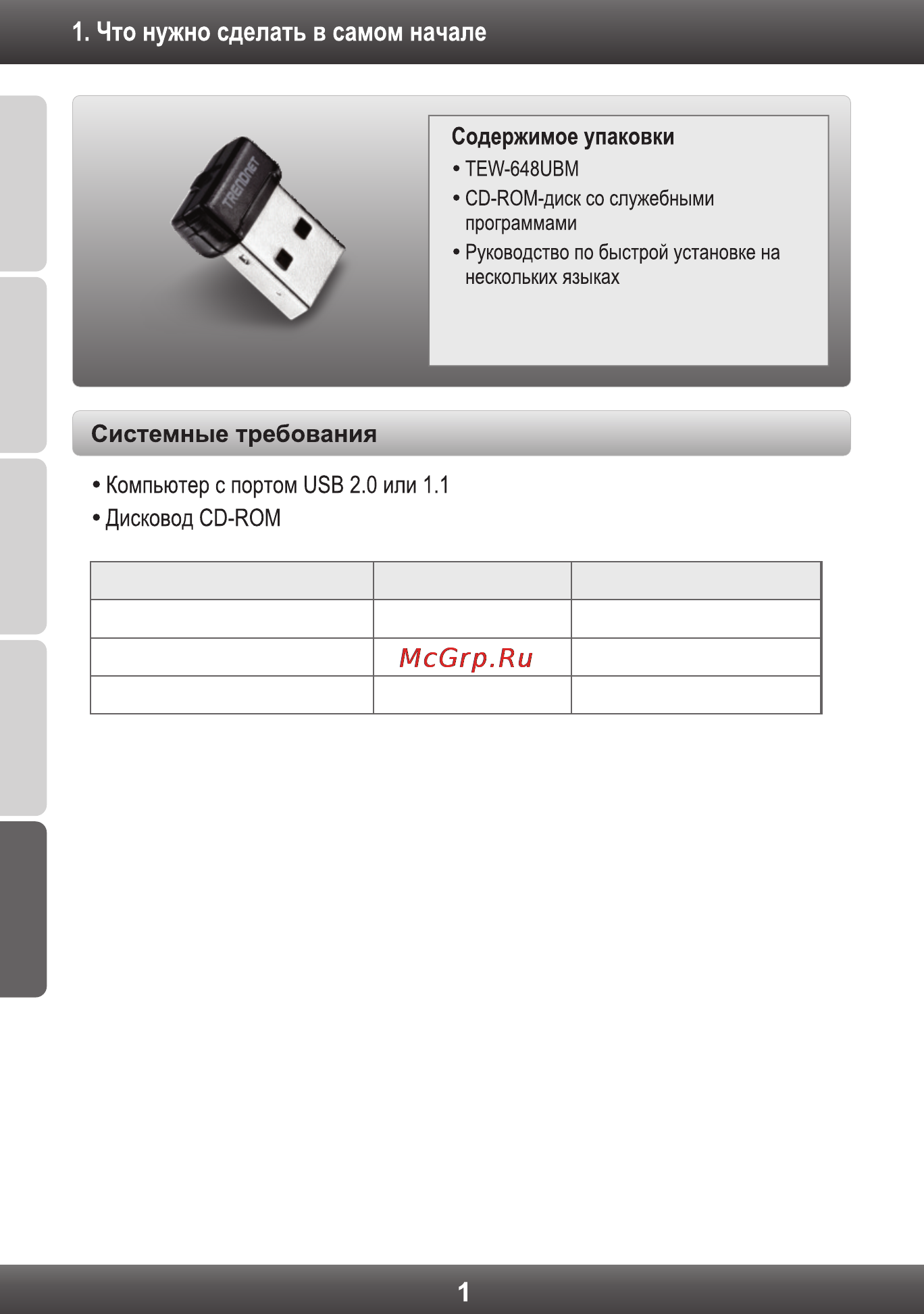 Trendnet TEW-648UBM Инструкция по эксплуатации онлайн [3/12] 66602