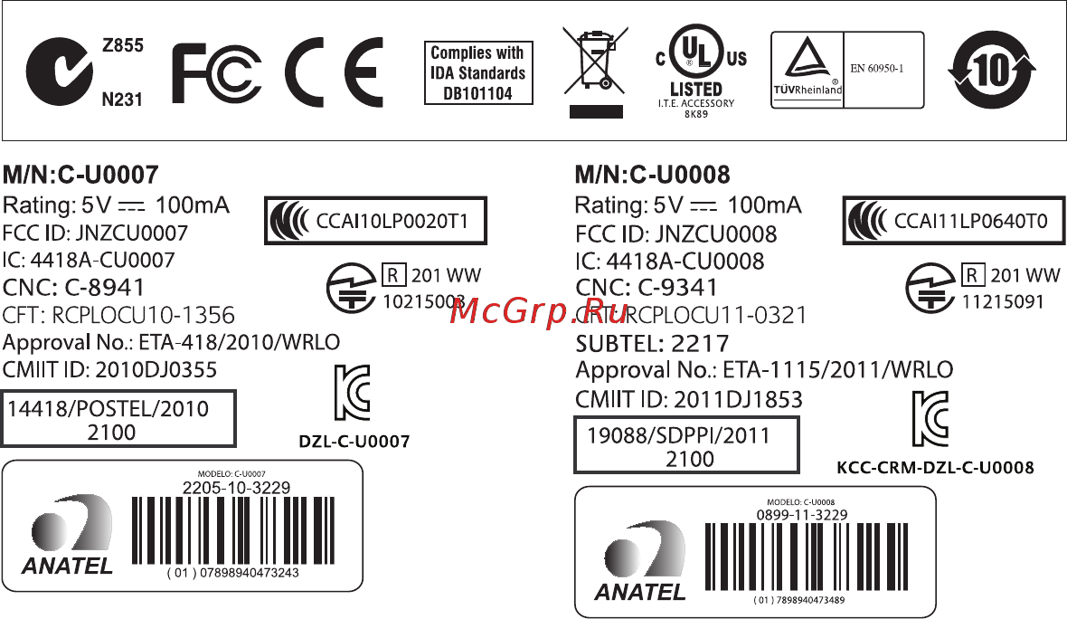 Logitech M345 Fire Red Инструкция по эксплуатации онлайн [38/40] 66623