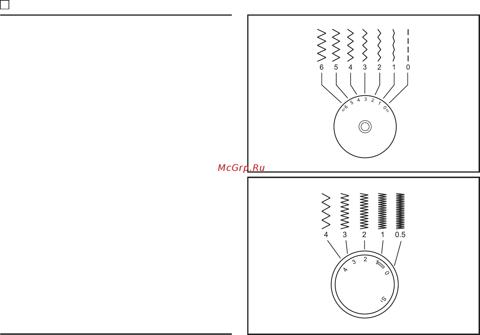 Singer TALENT 3223 [17/70] Stitch width dial stitch length dial