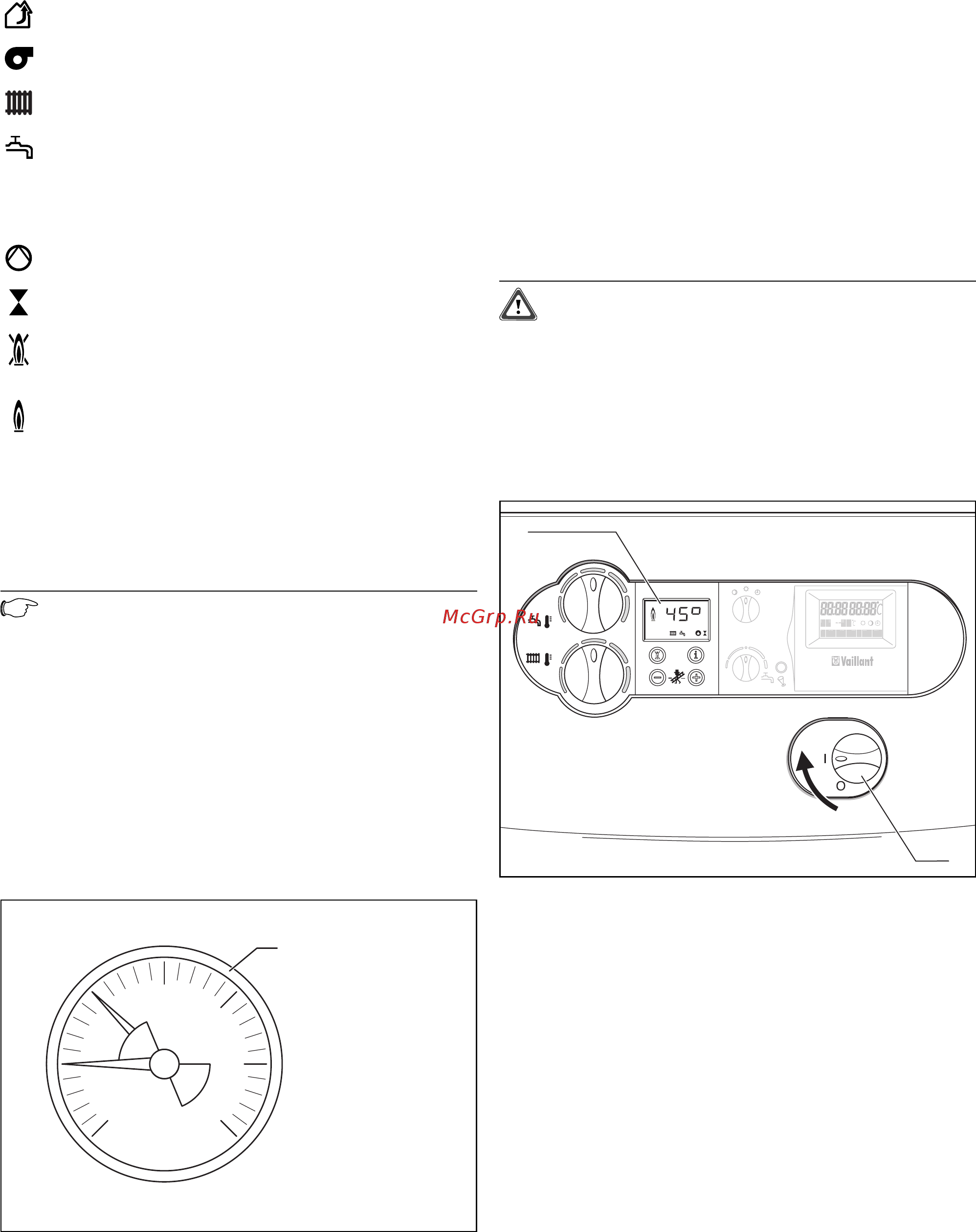 Vaillant VK INT 1154/9 [60/104] Utilizarea