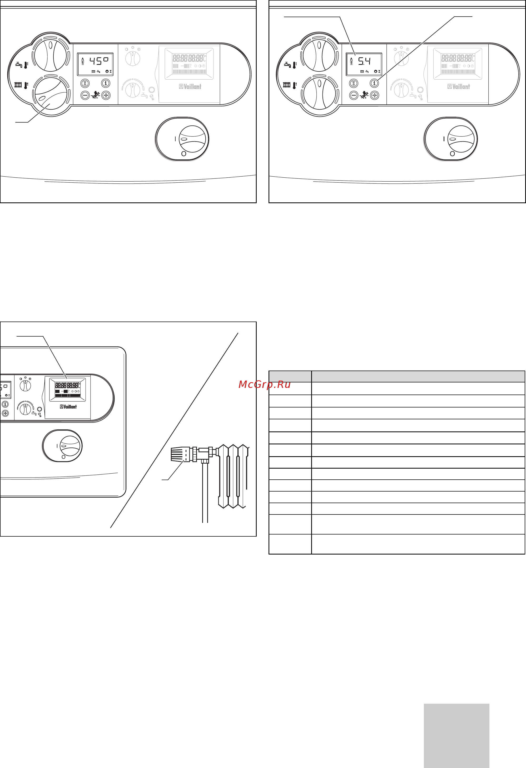 Vaillant VK INT 1154/9 [79/104] Vadība 4