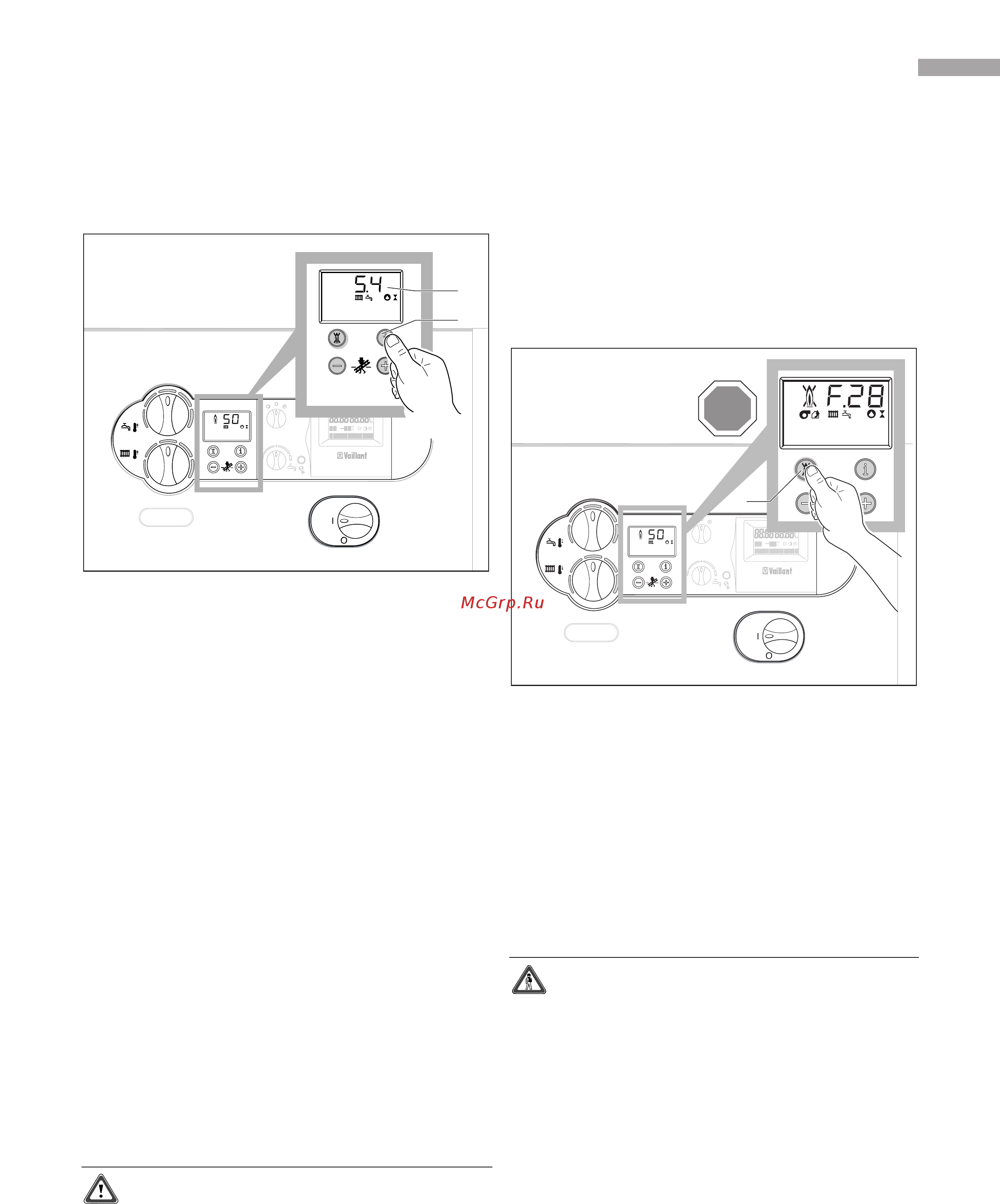 Vaillant ATMOVIT [41/60] Remedierea avariilor 5