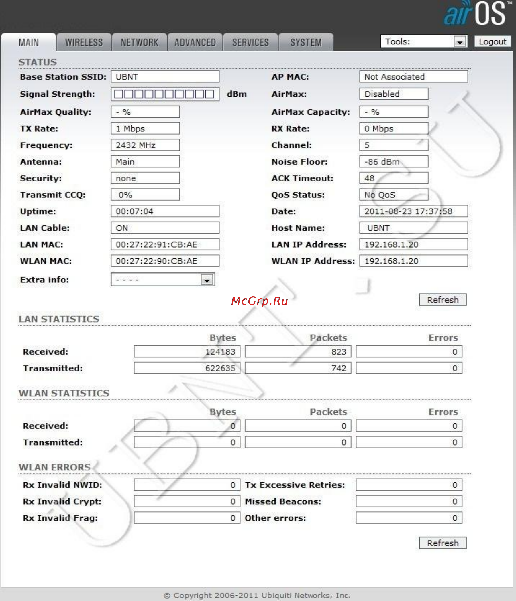 Ubiquiti Bullet 2HP Инструкция по эксплуатации онлайн [3/27] 66666