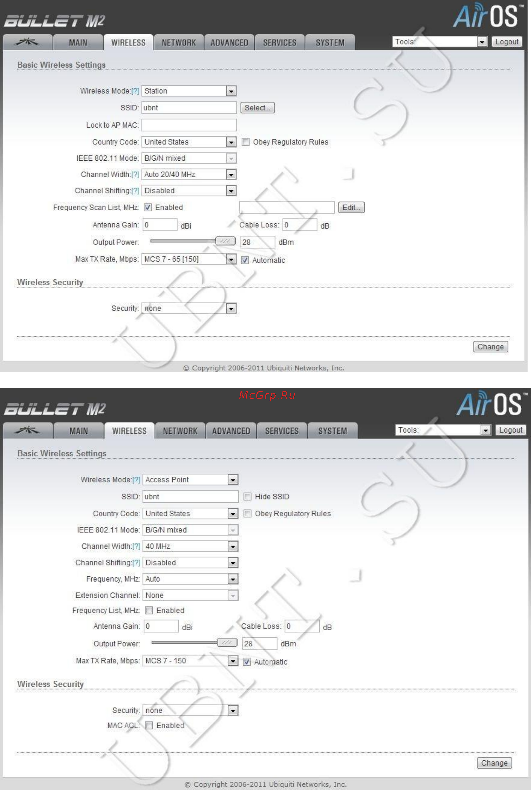 Ubiquiti Bullet M2HP Инструкция по эксплуатации онлайн [5/24] 66669